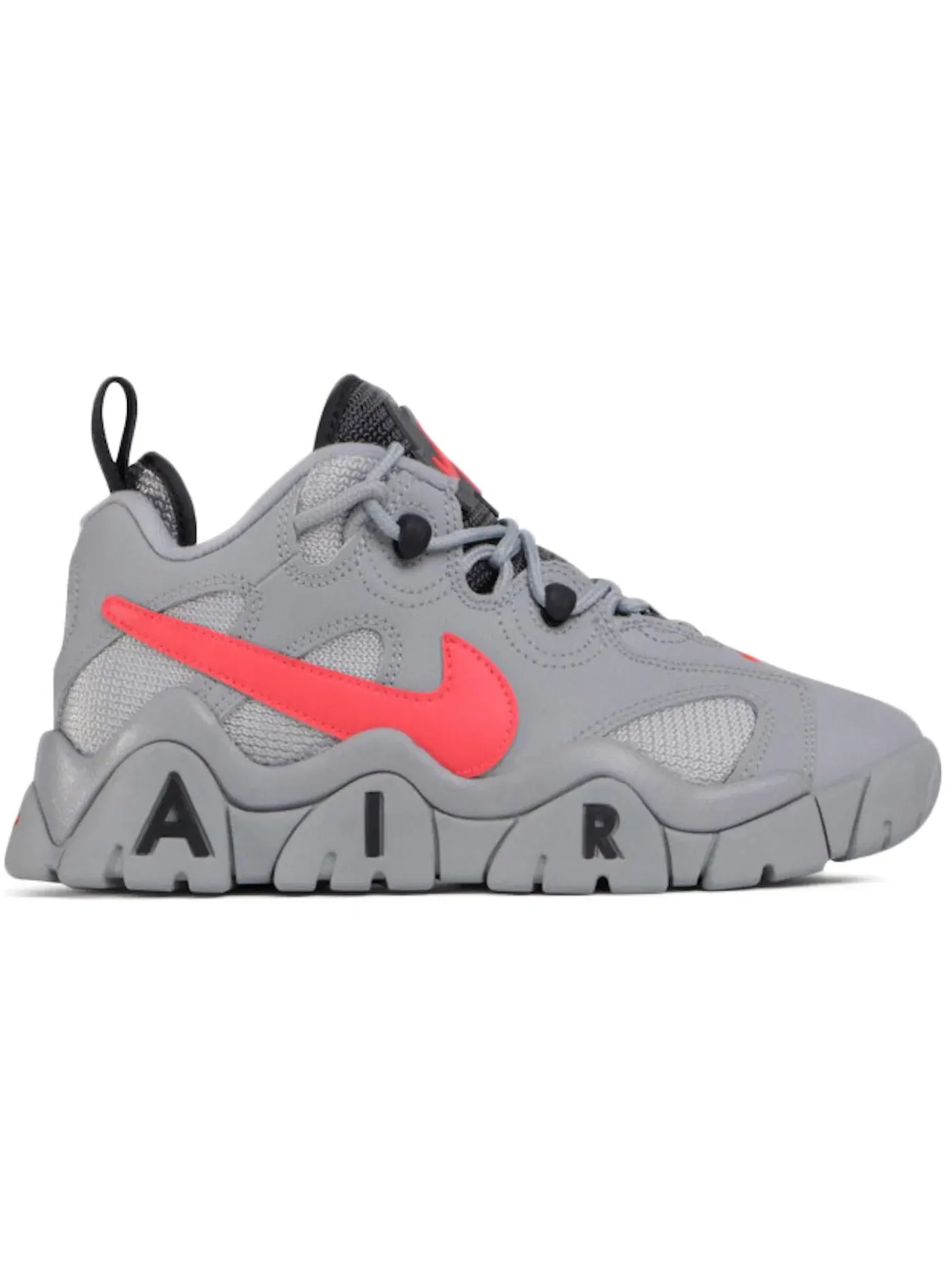 Детские кроссовки Lifestyle Nike Air Barrage Low — изображение 1 из 1, серый/красный