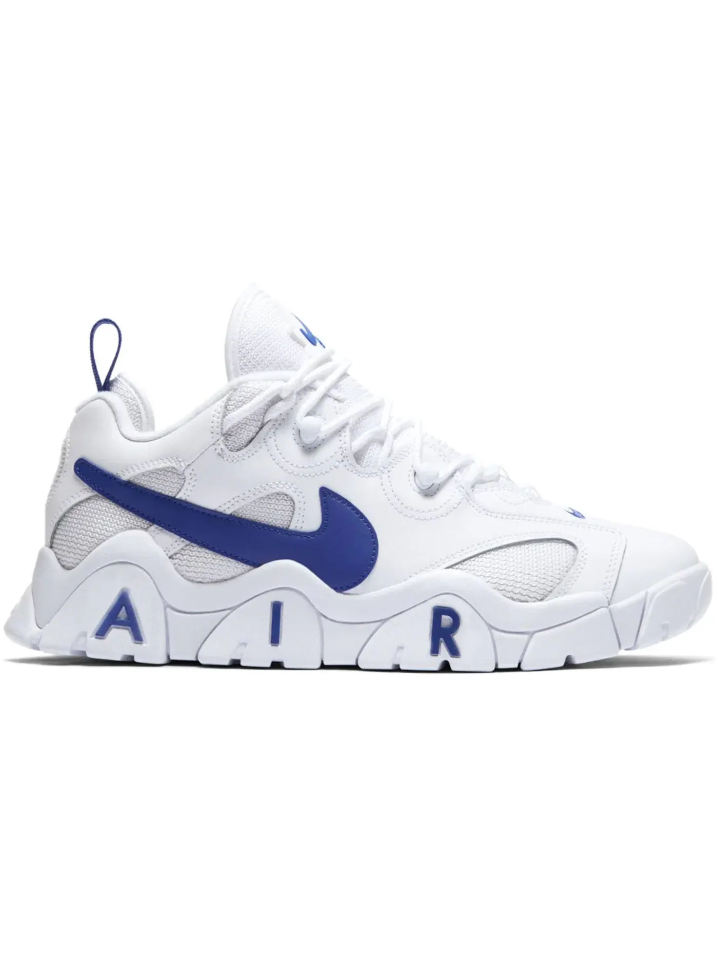 Мужские кроссовки Lifestyle Air Barrage Low Nike — изображение 1 из 1, белый/синий
