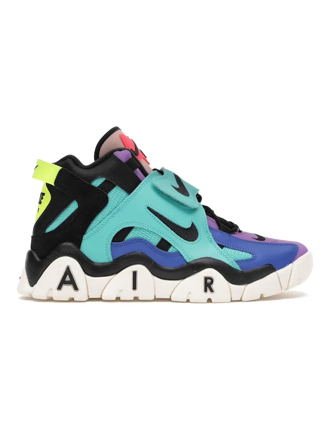 Мужские кроссовки из коллекции Pop the Street Nike Air Barrage Mid Nike — изображение 1 из 4, мульти-/черный-белый