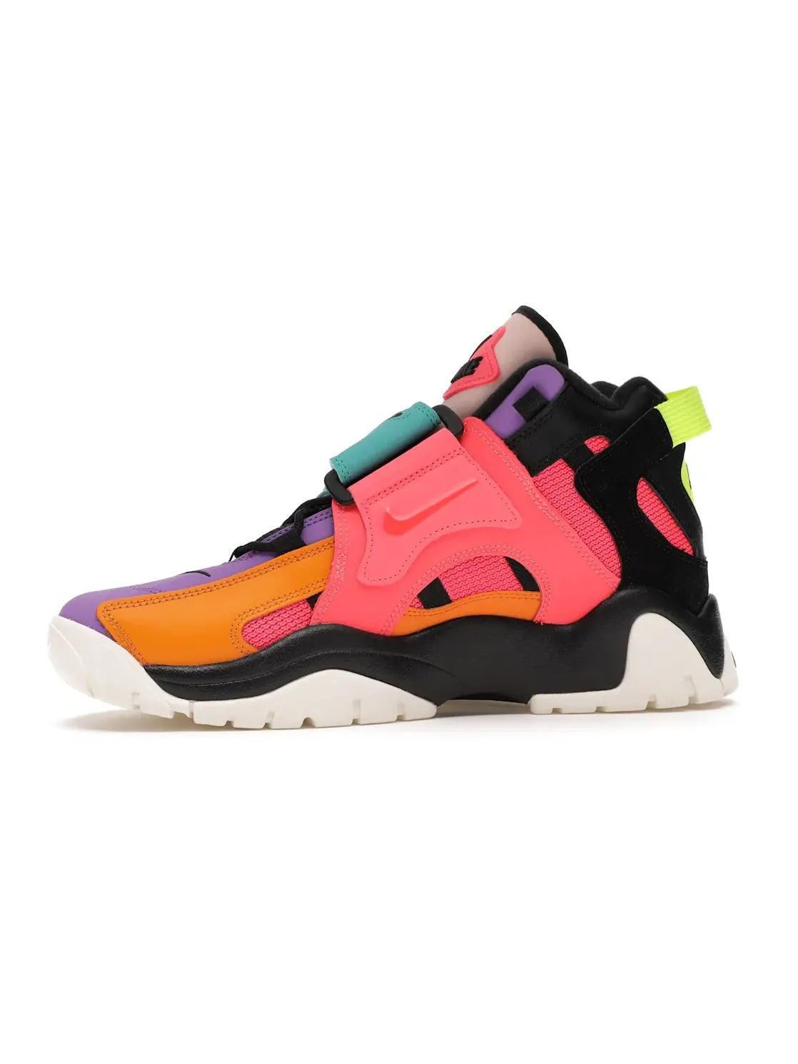Мужские кроссовки из коллекции Pop the Street Nike Air Barrage Mid Nike — изображение 3 из 4, мульти-/черный-белый