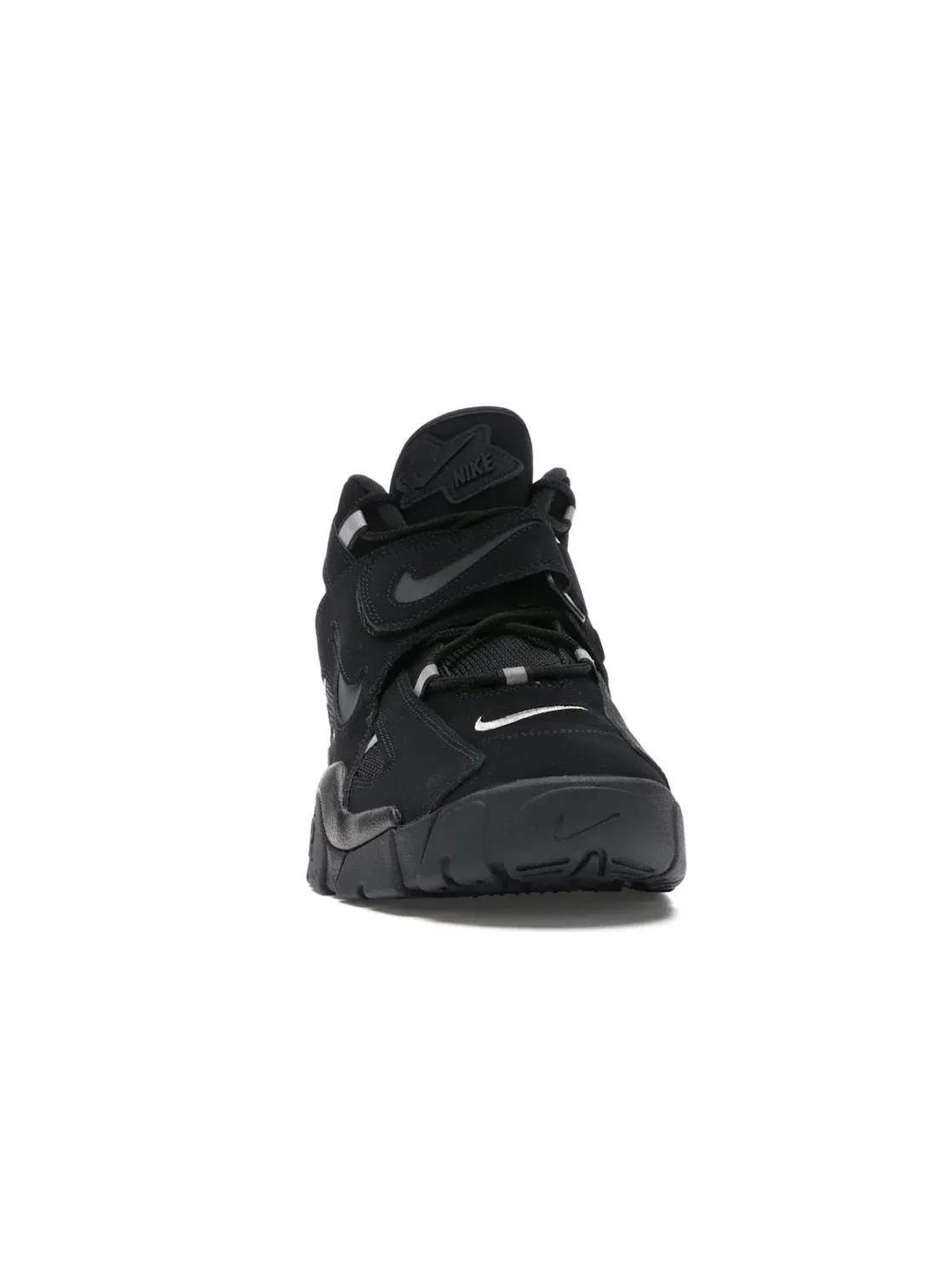 Мужские кроссовки Lifestyle Nike Air Barrage Mid — изображение 2 из 4, черный/черный-белый