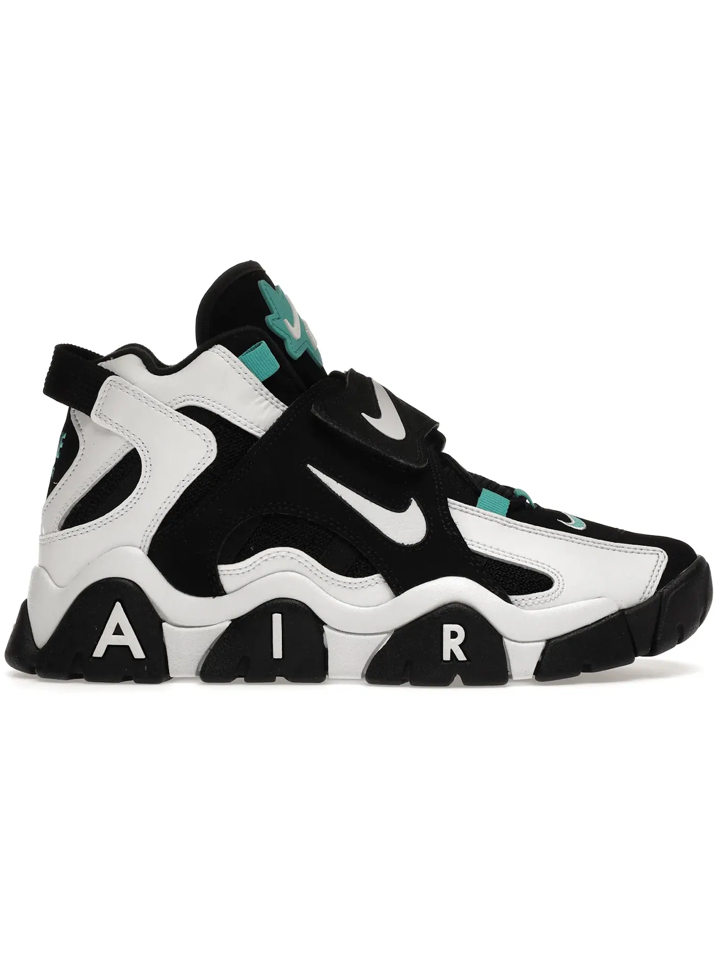 Мужские кроссовки Lifestyle Nike Air Barrage Mid — изображение 1 из 1, черный/белый