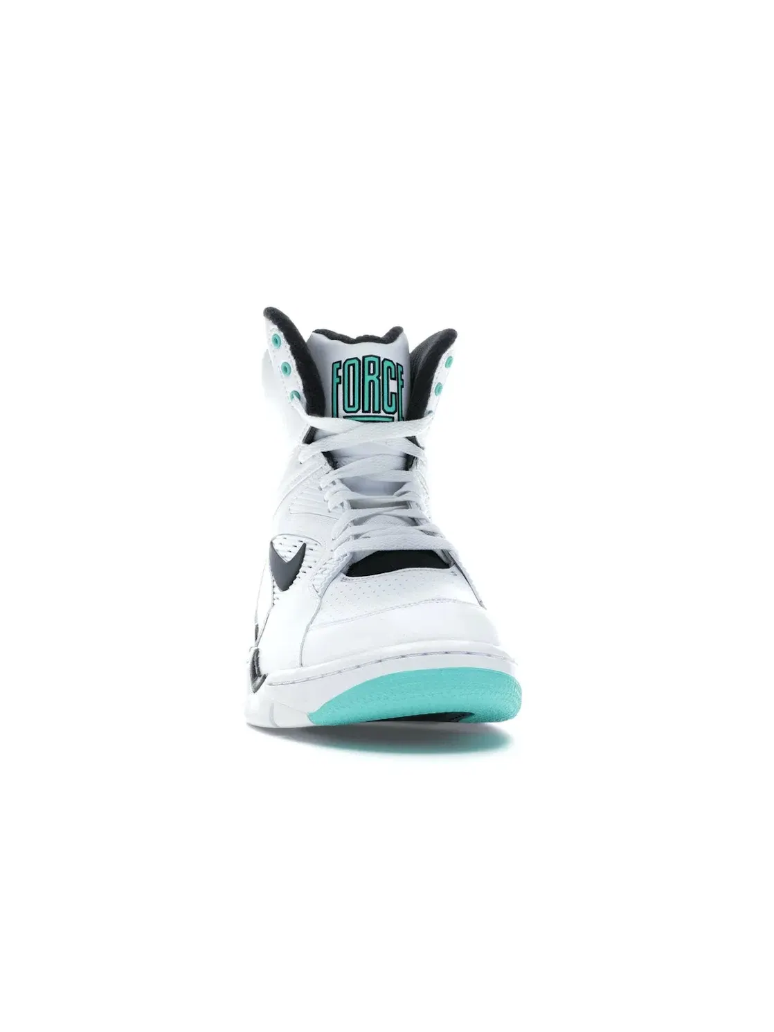 Мужские кроссовки высокие с насосом Nike Air Command Force — изображение 2 из 3, белый/черный-серый