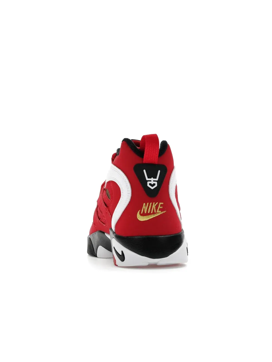 Детские кроссовки Lifestyle с ремешком Nike Air Diamond Turf 2 Red Gold (2026) (GS) Nike — изображение 4 из 4