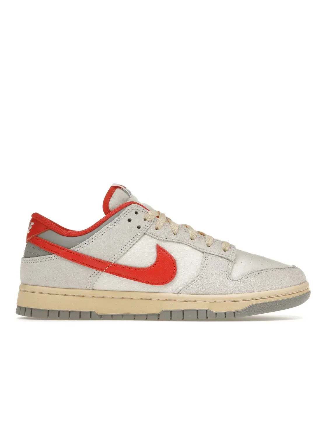 Мужские кроссовки Lifestyle Nike Dunk Low — изображение 1 из 4, светлый серый/красный