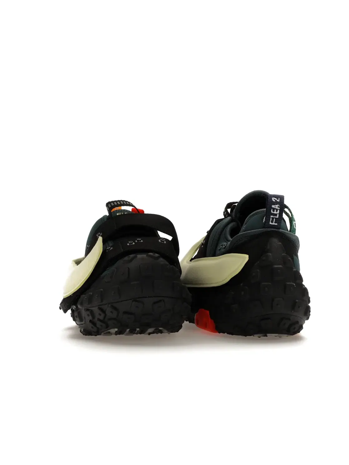 Мужские кроссовки Lifestyle Nike CPFM Air Flea 2 — изображение 2 из 4, зеленый/черный