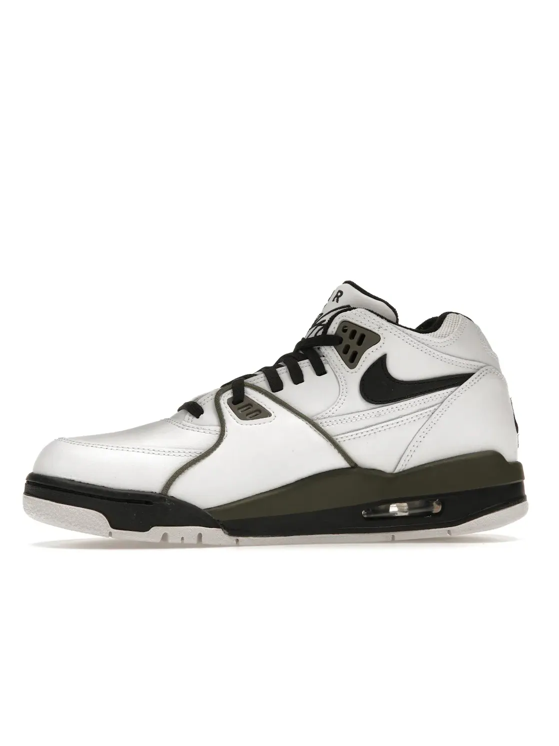 Мужские кроссовки Lifestyle Nike Air Flight '89 — изображение 3 из 4, белый/черный-оливковый