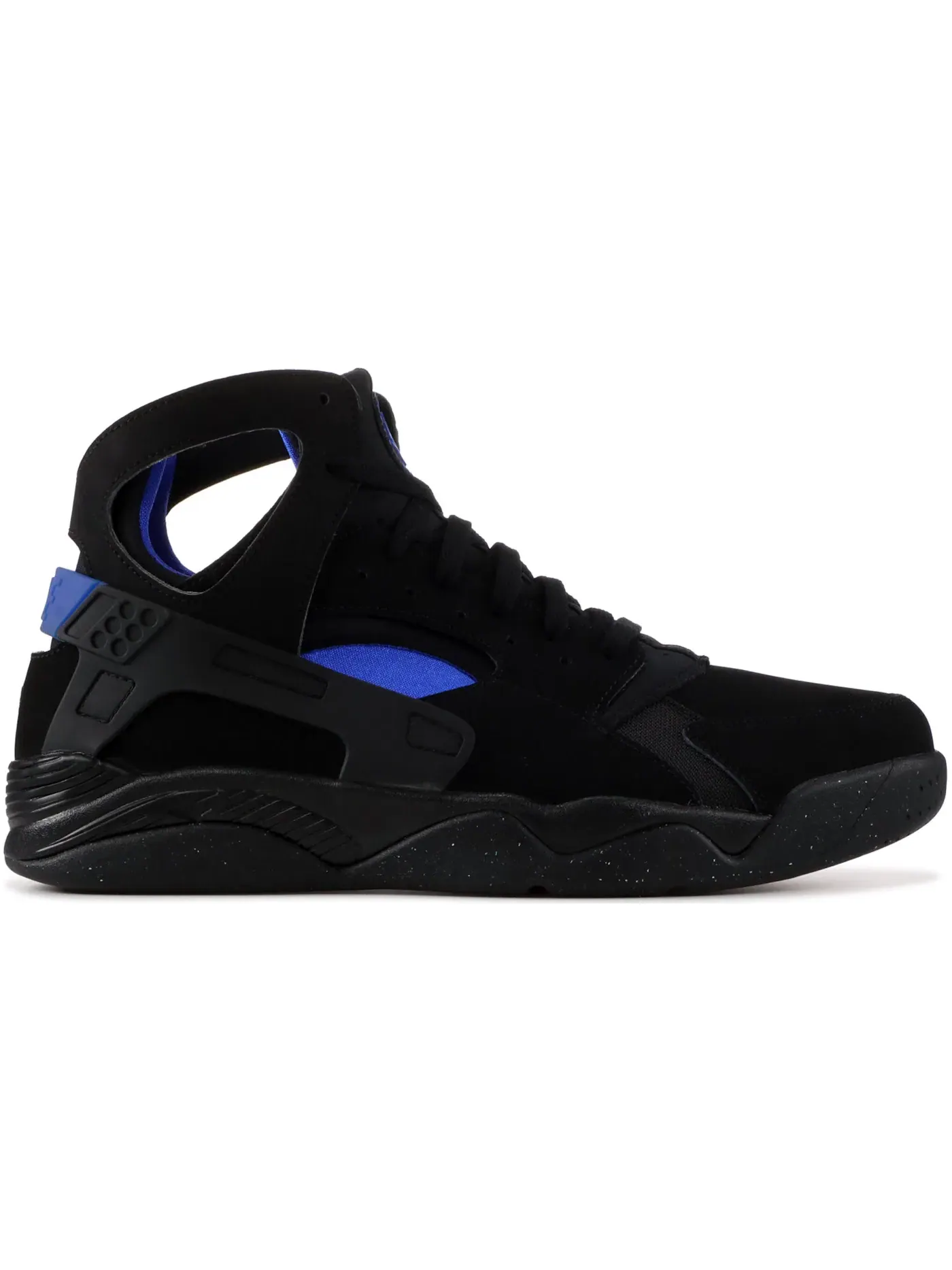 Мужские кроссовки с верхом из кожи и текстиля Nike Air Flight Huarache — изображение 1 из 1, черный/синий