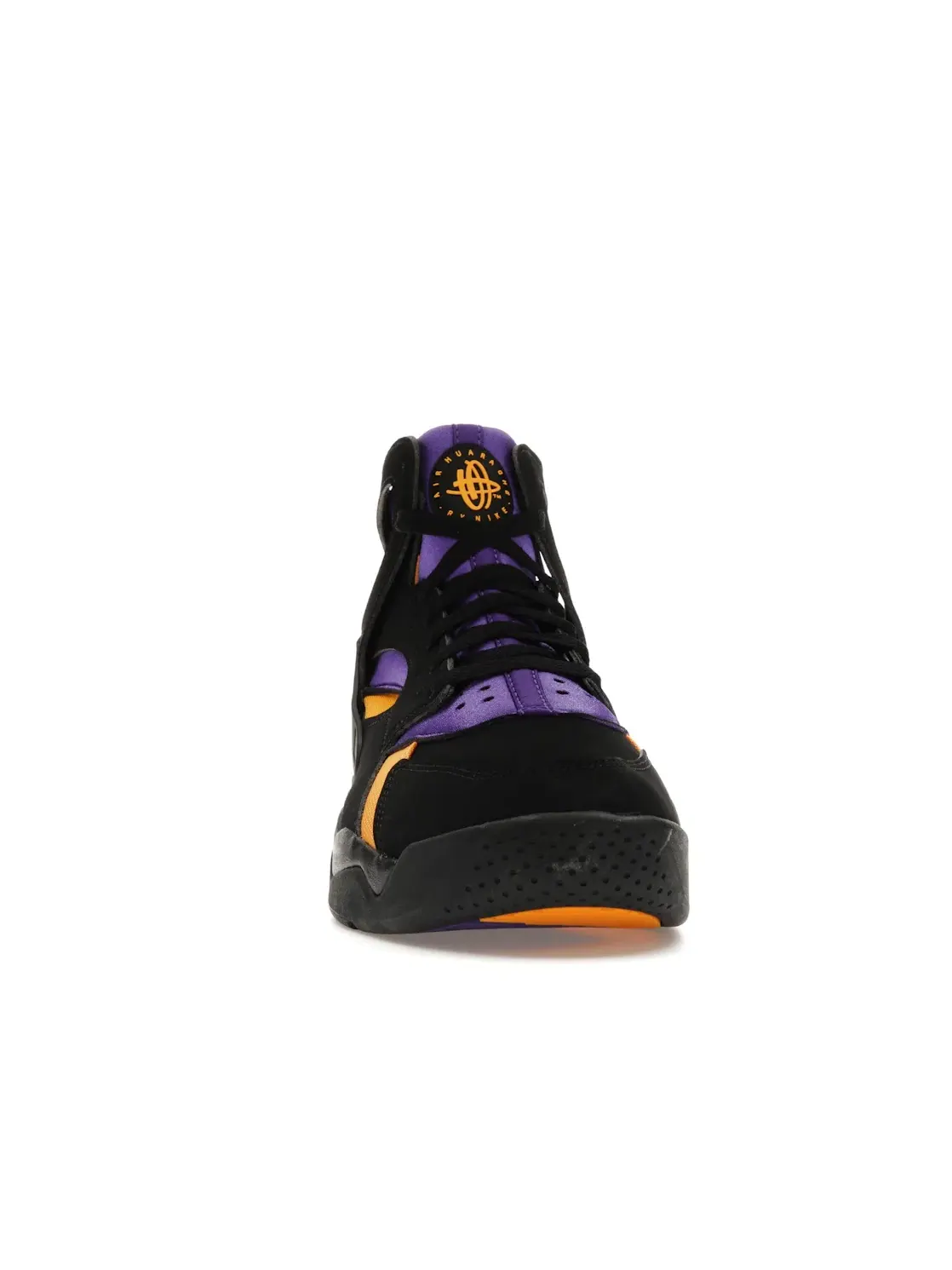 Мужские кроссовки для баскетбола Nike Air Flight Huarache Lakers Away — изображение 2 из 4, черный/фиолетовый