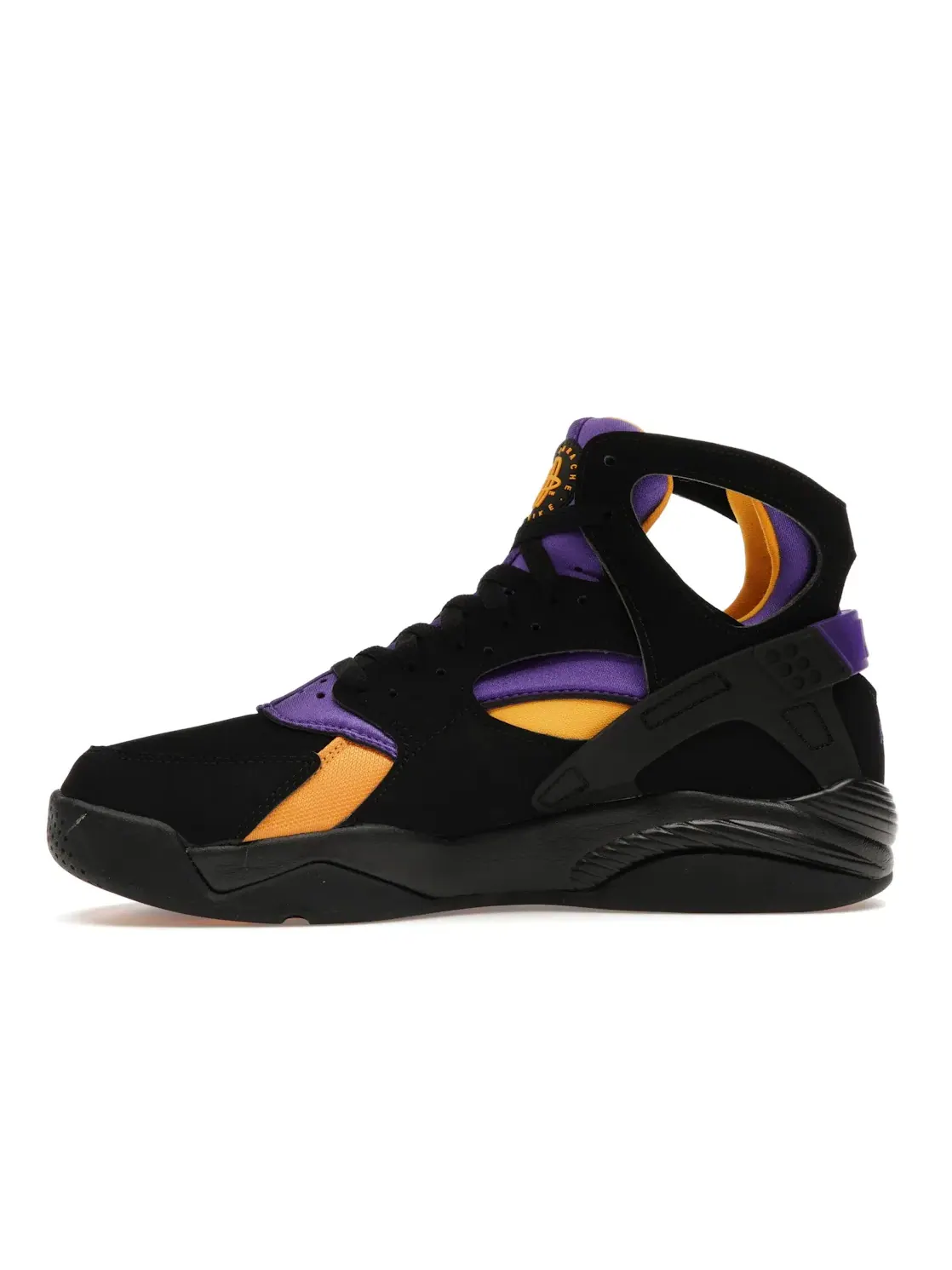 Мужские кроссовки для баскетбола Nike Air Flight Huarache Lakers Away — изображение 3 из 4, черный/фиолетовый