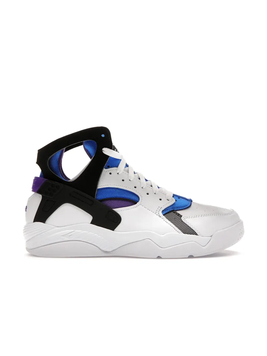 Мужские кроссовки с неопреновым носком Nike Air Flight Huarache OG — изображение 1 из 4, белый/фиолетовый-синий