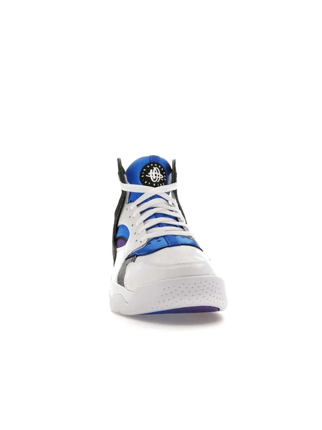 Мужские кроссовки с неопреновым носком Nike Air Flight Huarache OG — изображение 2 из 4, белый/фиолетовый-синий
