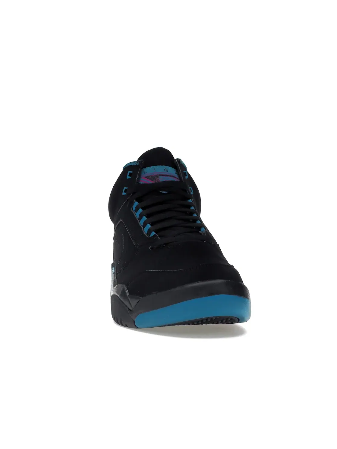 Мужские кроссовки с высоким верхом Nike Air Flight Lite II Mid Nike — изображение 2 из 4, черный//красный/черный