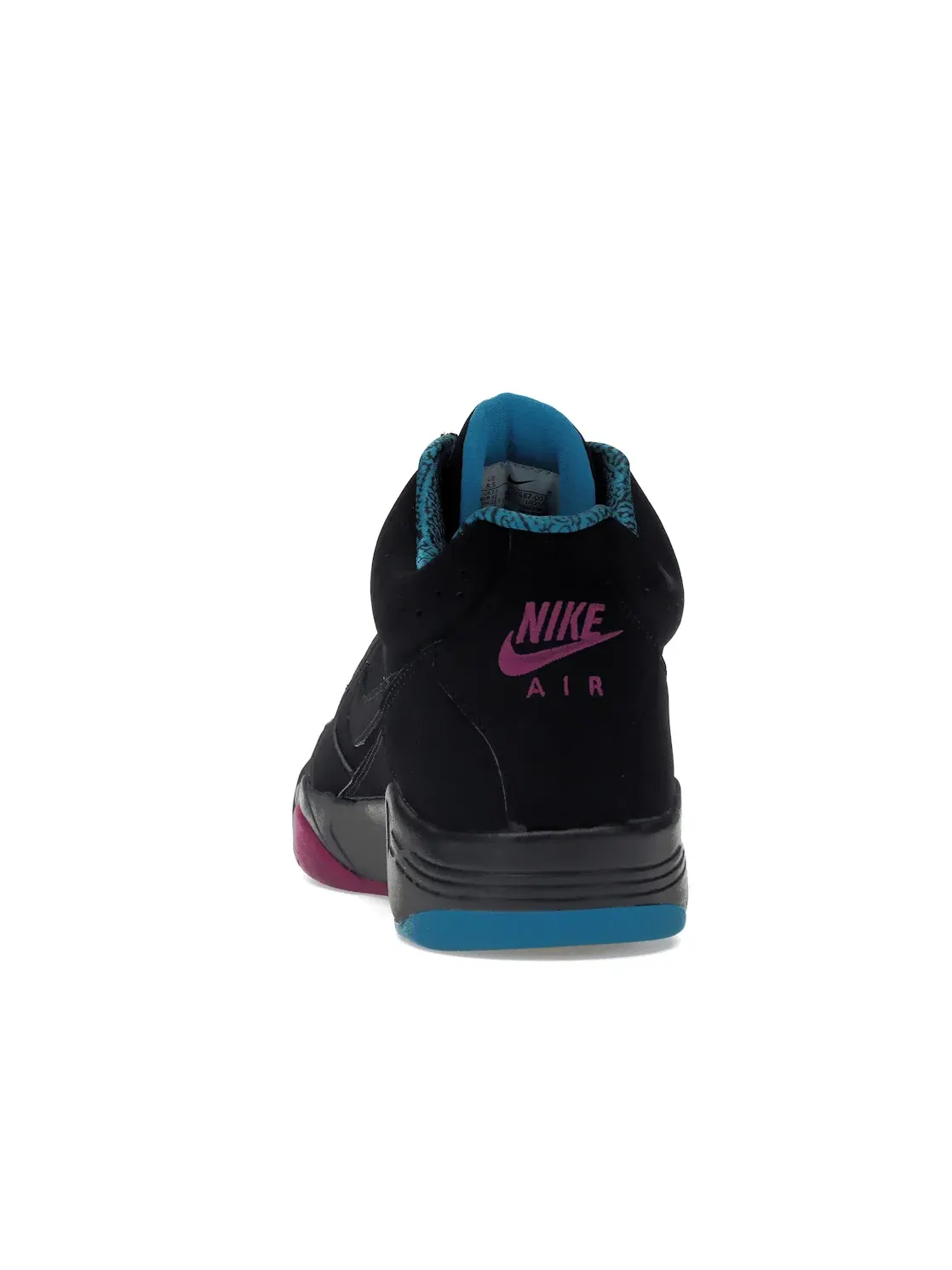 Мужские кроссовки с высоким верхом Nike Air Flight Lite II Mid Nike — изображение 4 из 4, черный//красный/черный
