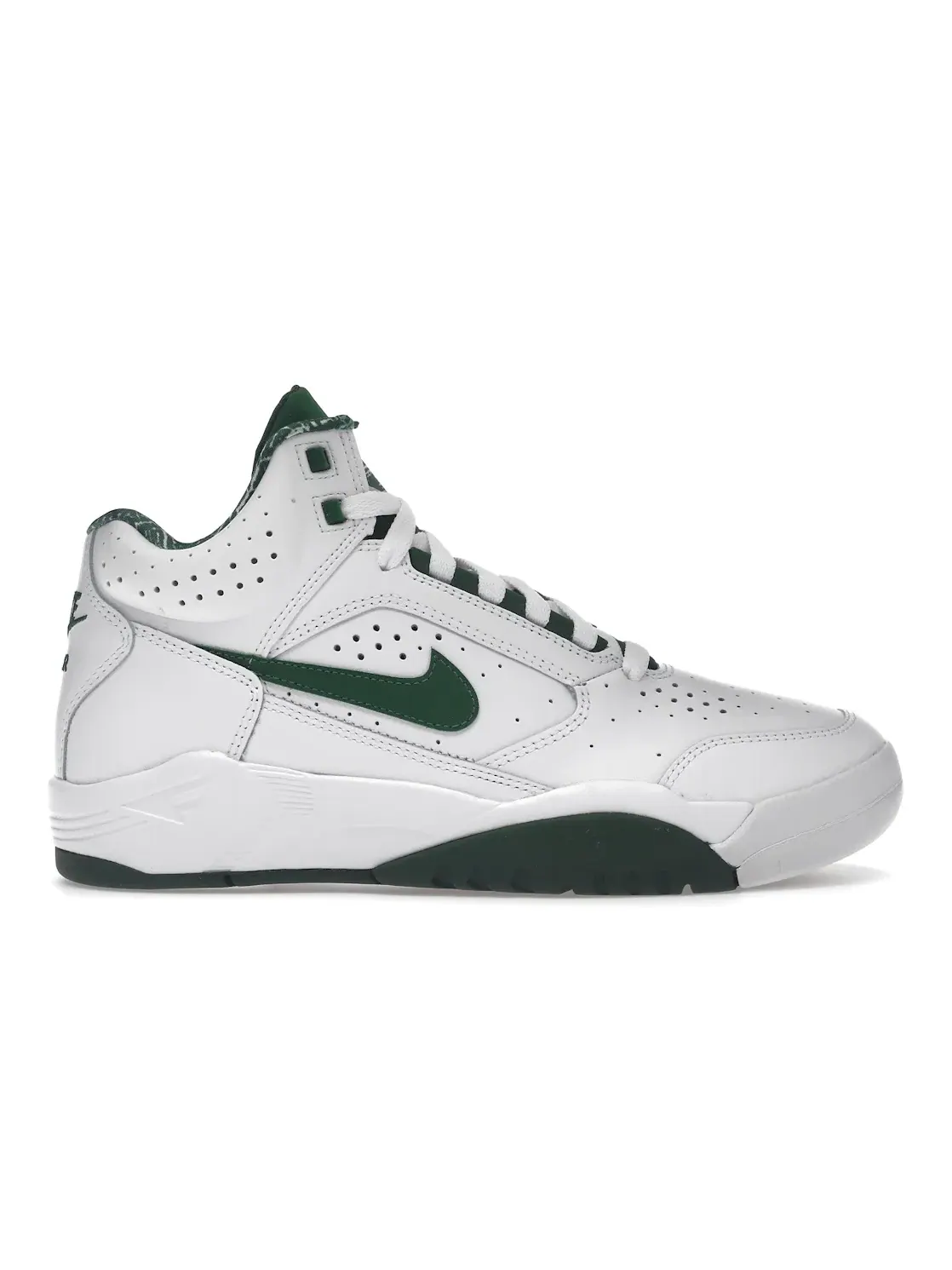 Мужские кроссовки Lifestyle Nike Air Flight Lite II Mid — изображение 1 из 4, белый/зеленый