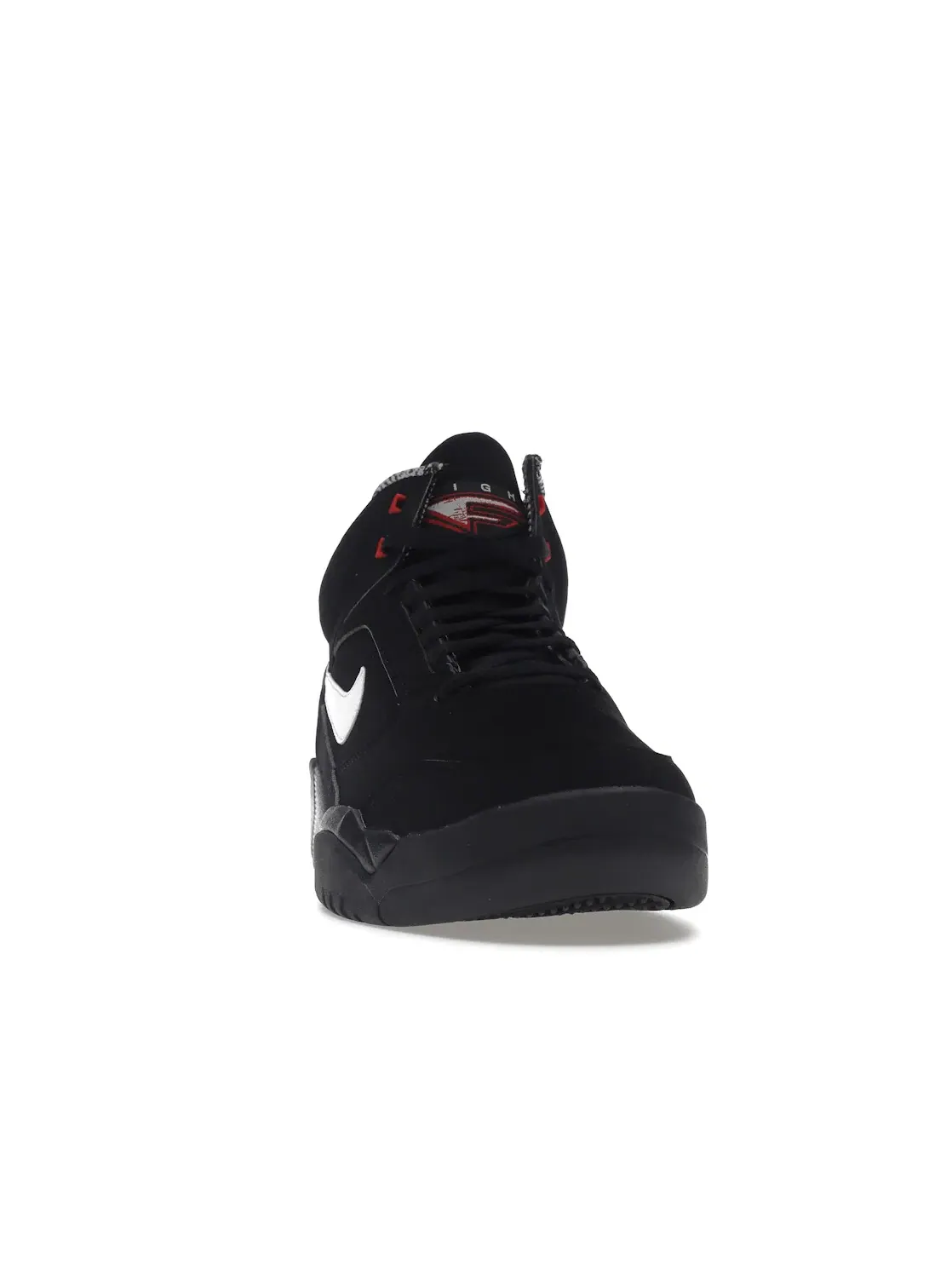 Мужские кроссовки с перфорированным верхом Nike Air Flight Lite II Mid — изображение 2 из 4, черный/белый/красный