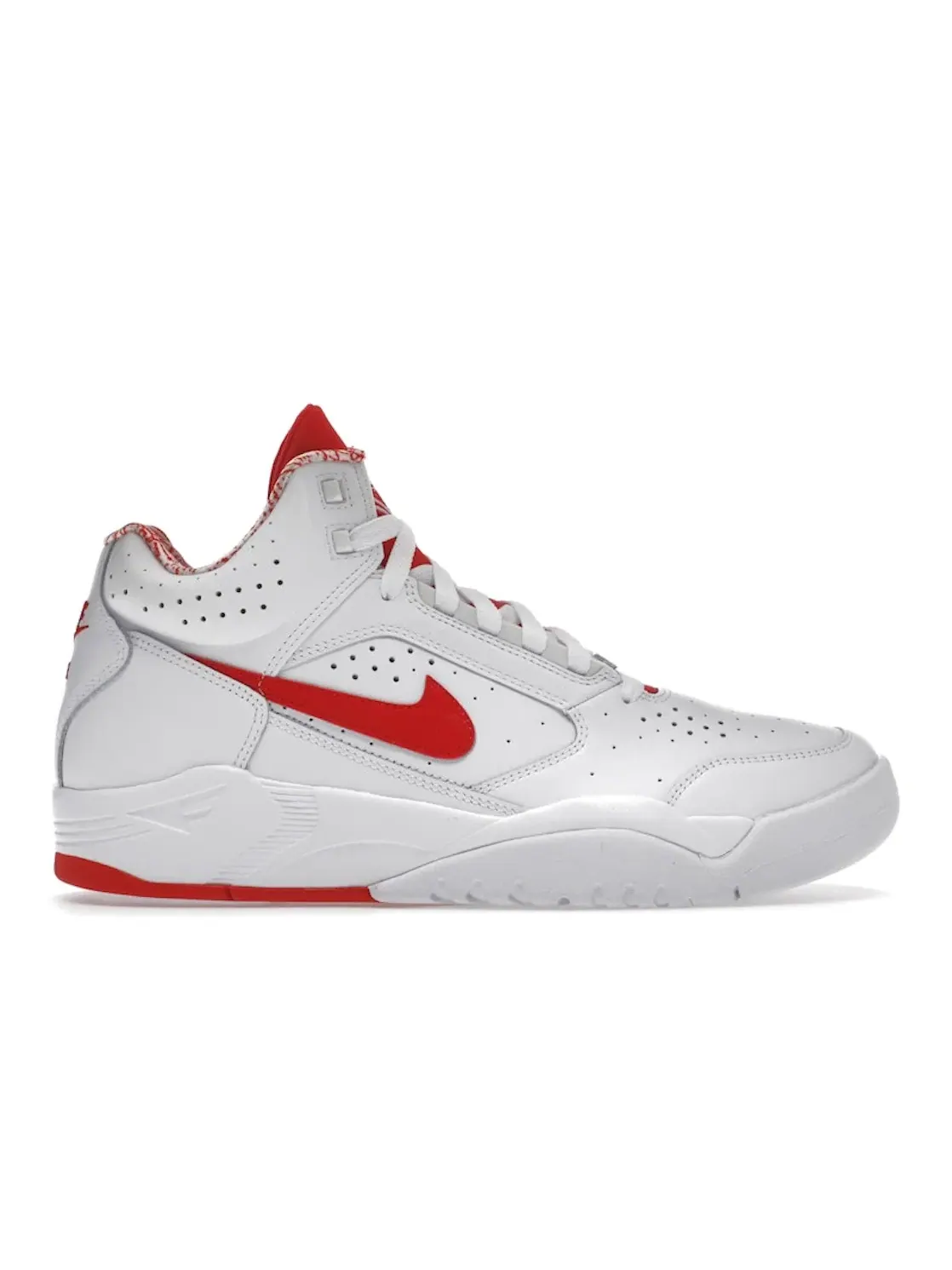 Мужские кроссовки с верхом из кожи Scottie Pippen Nike — изображение 1 из 4, белый/красный