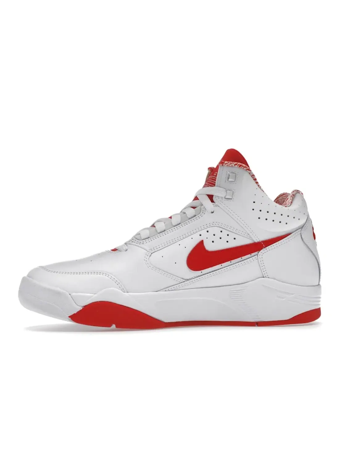 Мужские кроссовки с верхом из кожи Scottie Pippen Nike — изображение 3 из 4, белый/красный