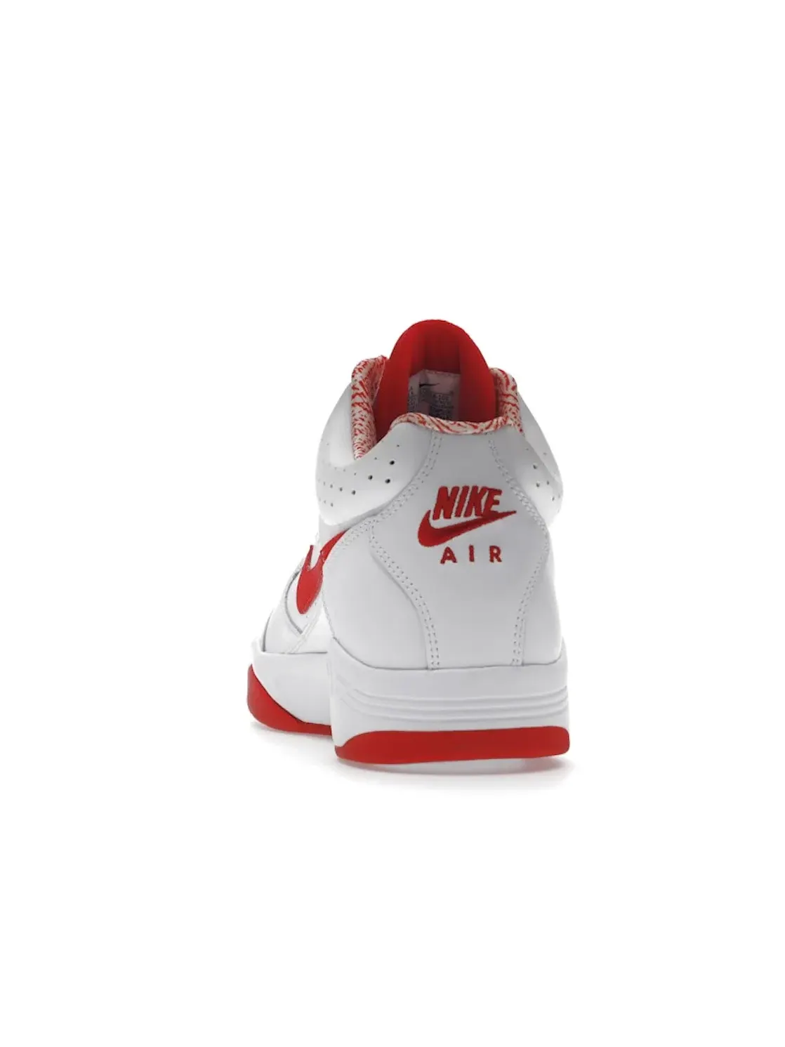 Мужские кроссовки с верхом из кожи Scottie Pippen Nike — изображение 4 из 4, белый/красный