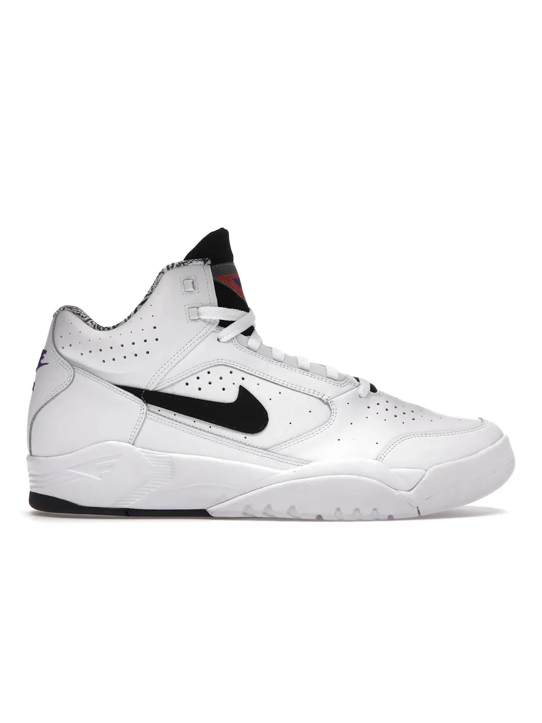 Мужские кроссовки Lifestyle с воздушной амортизацией Nike Air Flight Lite II Mid — изображение 1 из 4, белый/черный