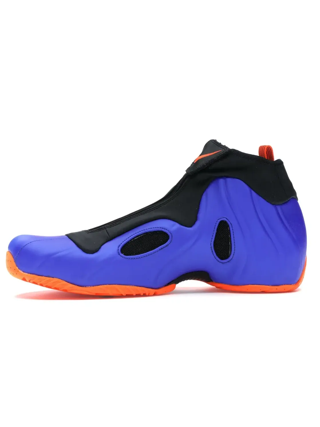 Мужские кроссовки с амортизацией Nike Air Flightposite 1 Nike — изображение 3 из 4, синий/оранжевый-черный