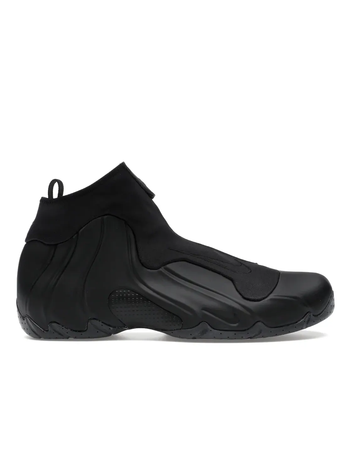 Мужские кроссовки баскетбольные с зиппер-чехлом Nike Air Flightposite — изображение 1 из 4, черный/черный
