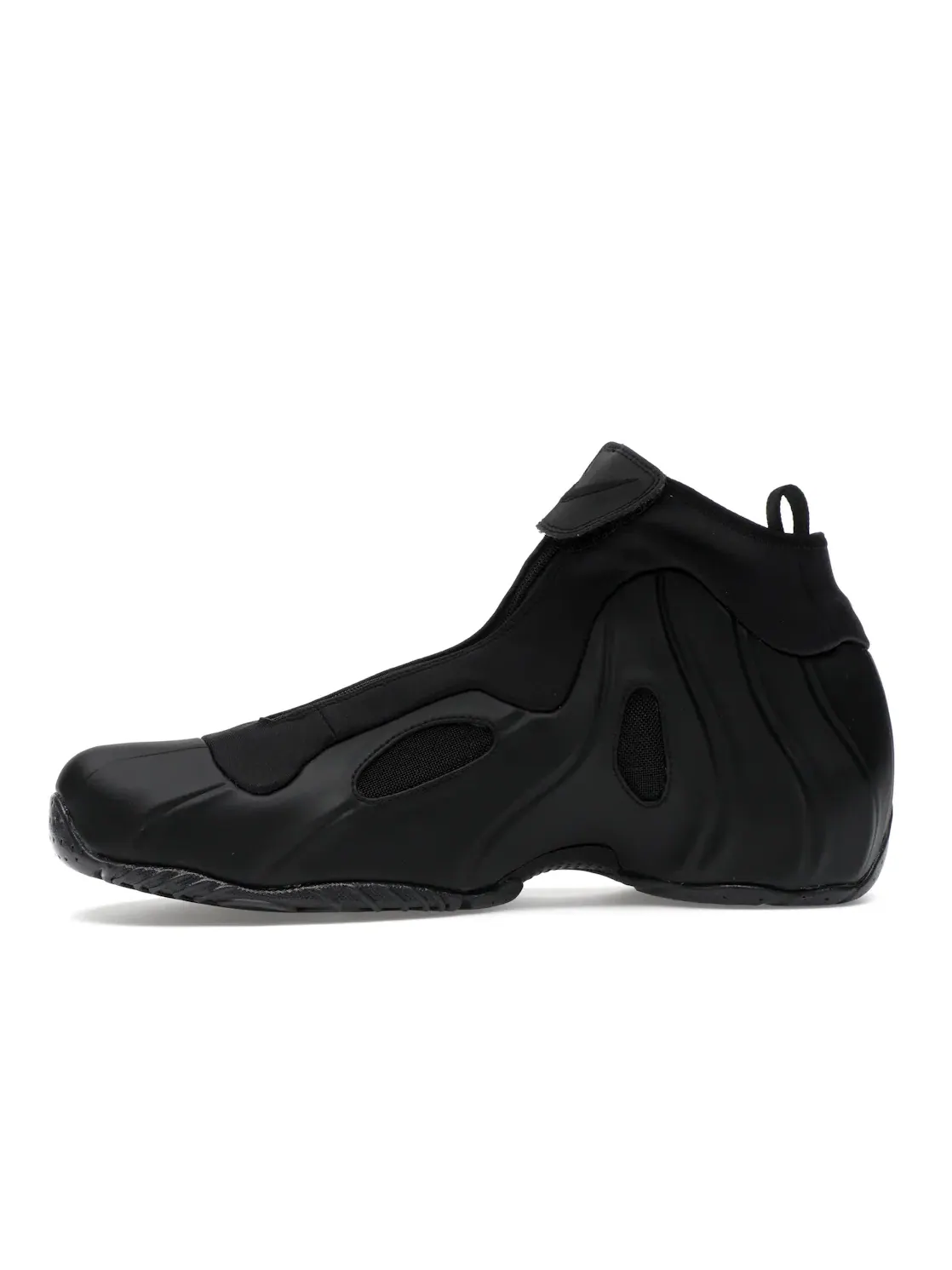 Мужские кроссовки баскетбольные с зиппер-чехлом Nike Air Flightposite — изображение 3 из 4, черный/черный