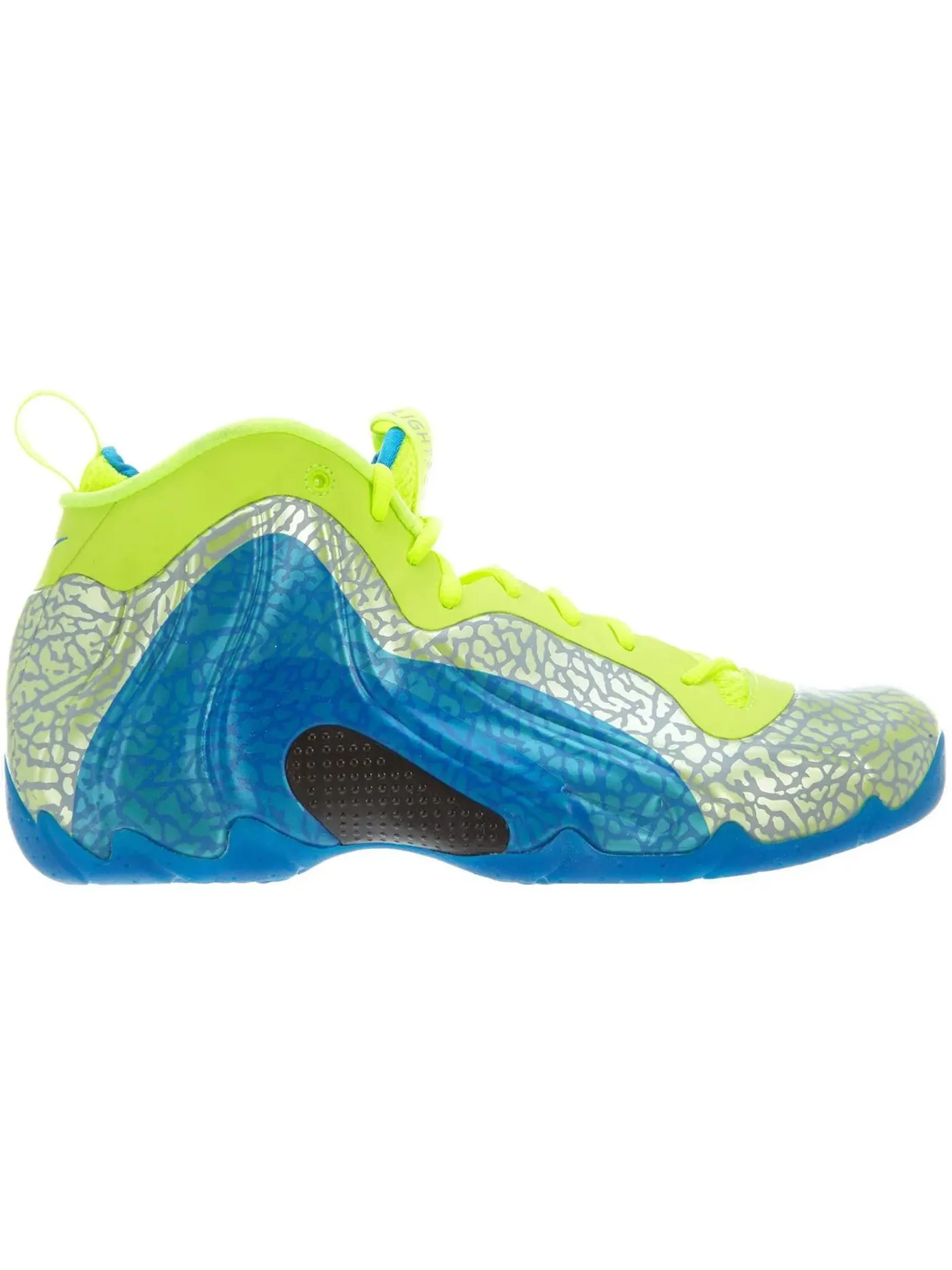 Мужские кроссовки с футуристическим дизайном Nike Air Flightposite Exposed Nike — изображение 1 из 1, синий-черный