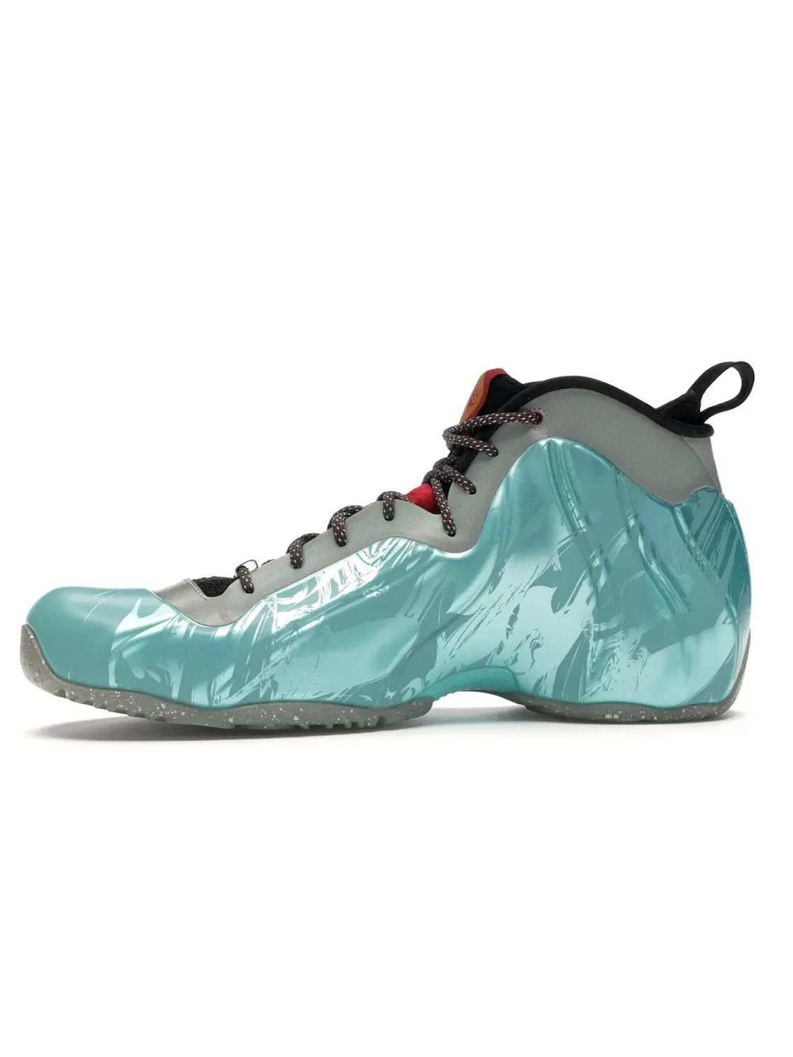 Мужские кроссовки Lifestyle Nike Air Flightposite Exposed Nike — изображение 3 из 4, зеленый серый черный