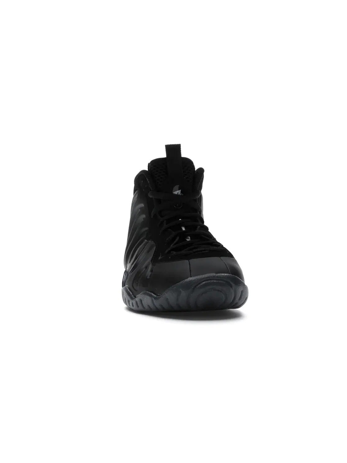 Детские кроссовки для мальчиков с литым верхом Nike Air Foamposite One — изображение 2 из 4, черный/-черный