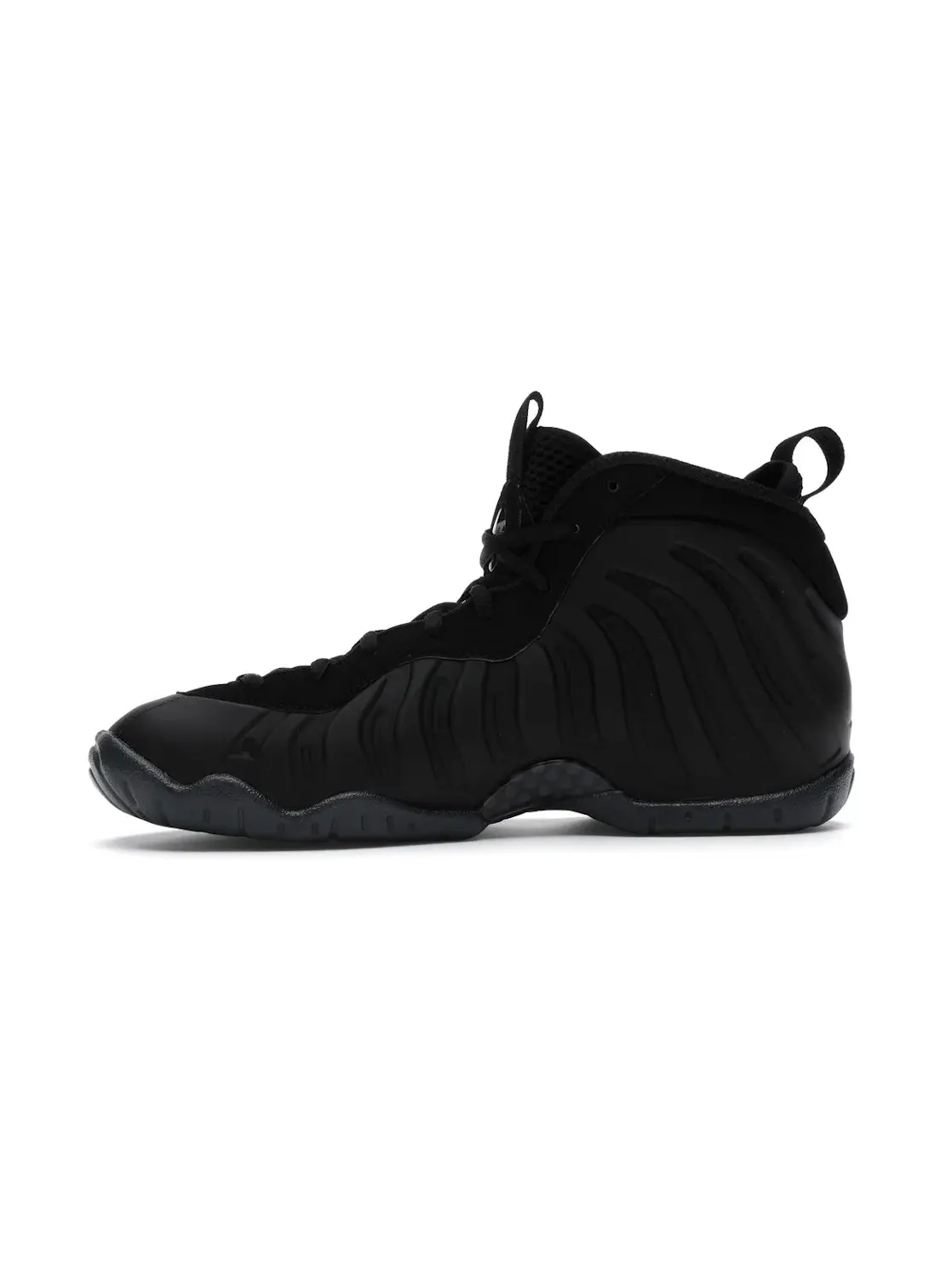 Детские кроссовки для мальчиков с литым верхом Nike Air Foamposite One — изображение 3 из 4, черный/-черный