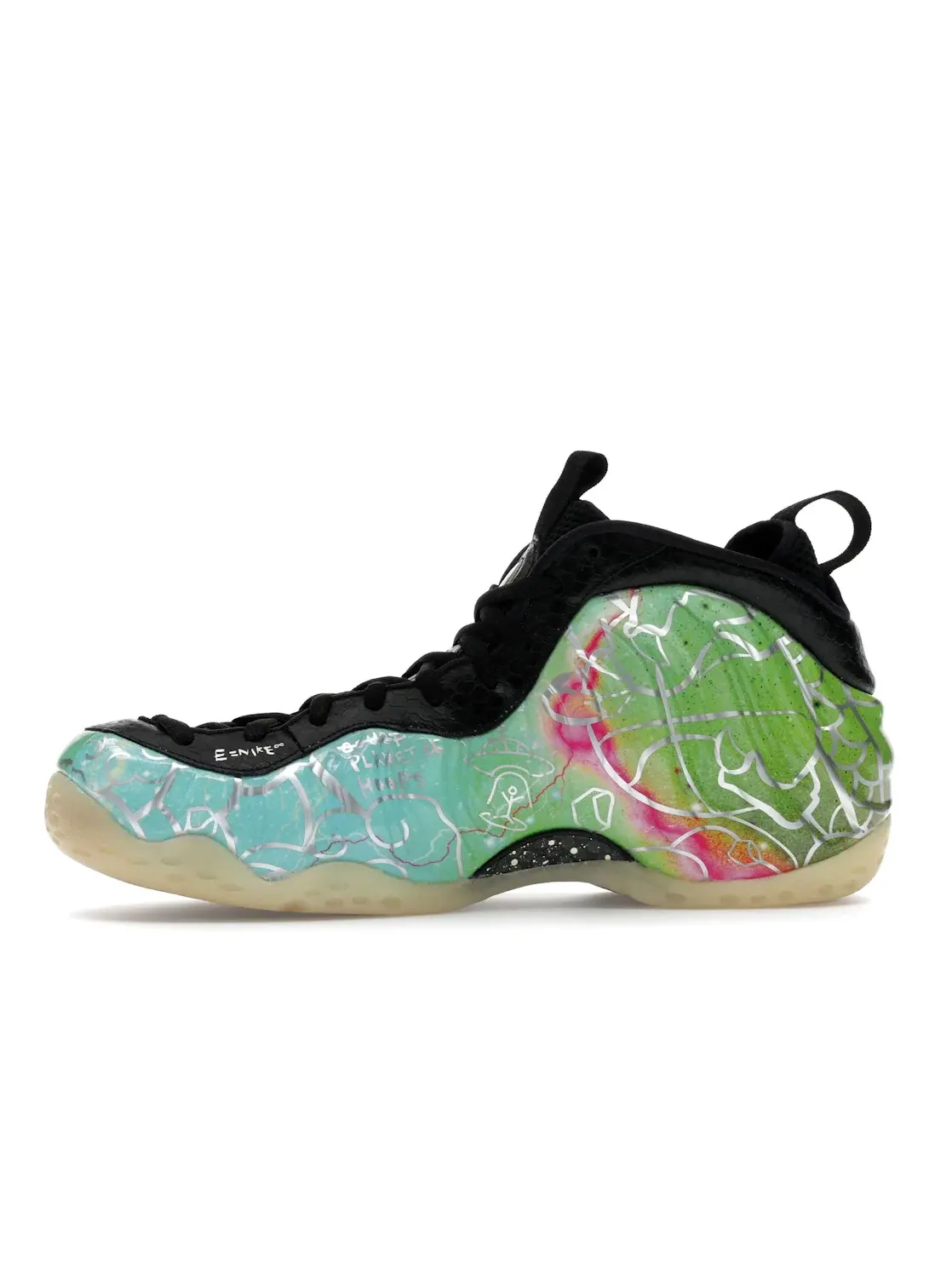 Мужские кроссовки с принтом Nike Air Foamposite One Nike — изображение 3 из 4, мульти-/зеленый-черный