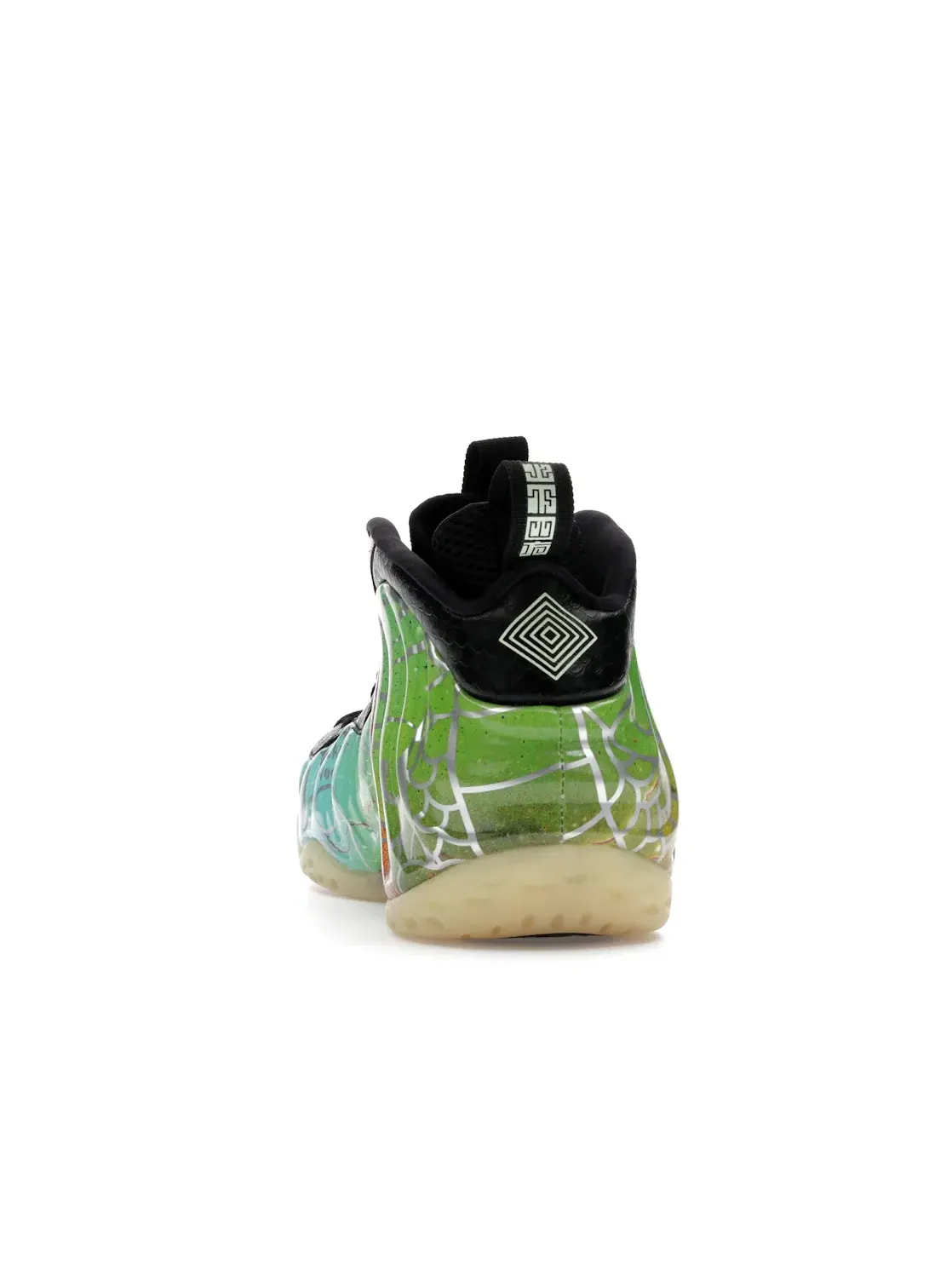Мужские кроссовки с принтом Nike Air Foamposite One Nike — изображение 4 из 4, мульти-/зеленый-черный