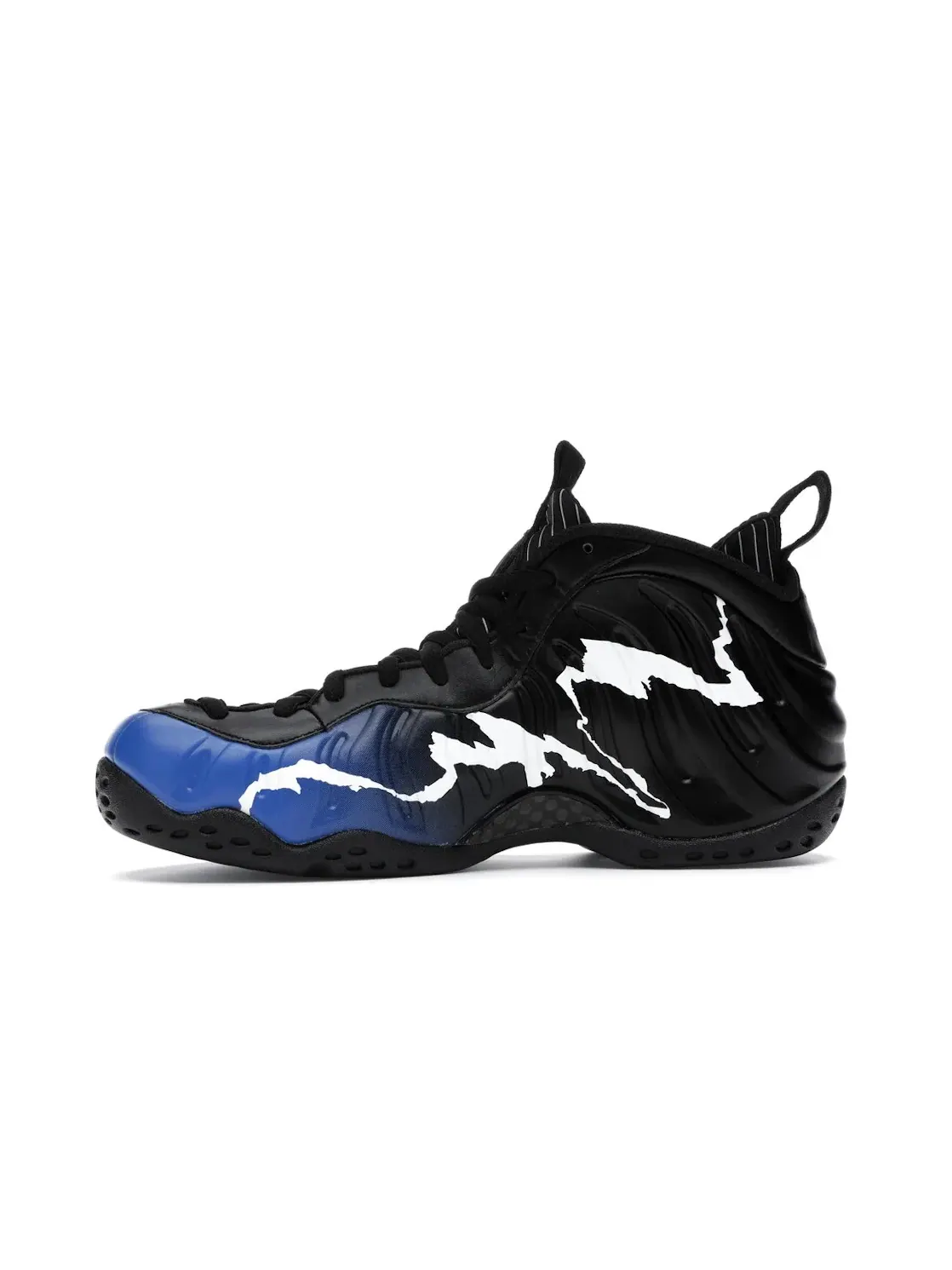 Мужские кроссовки с плавным градиентом Nike Air Foamposite One 96 All-Star Nike — изображение 3 из 4, черный/белый