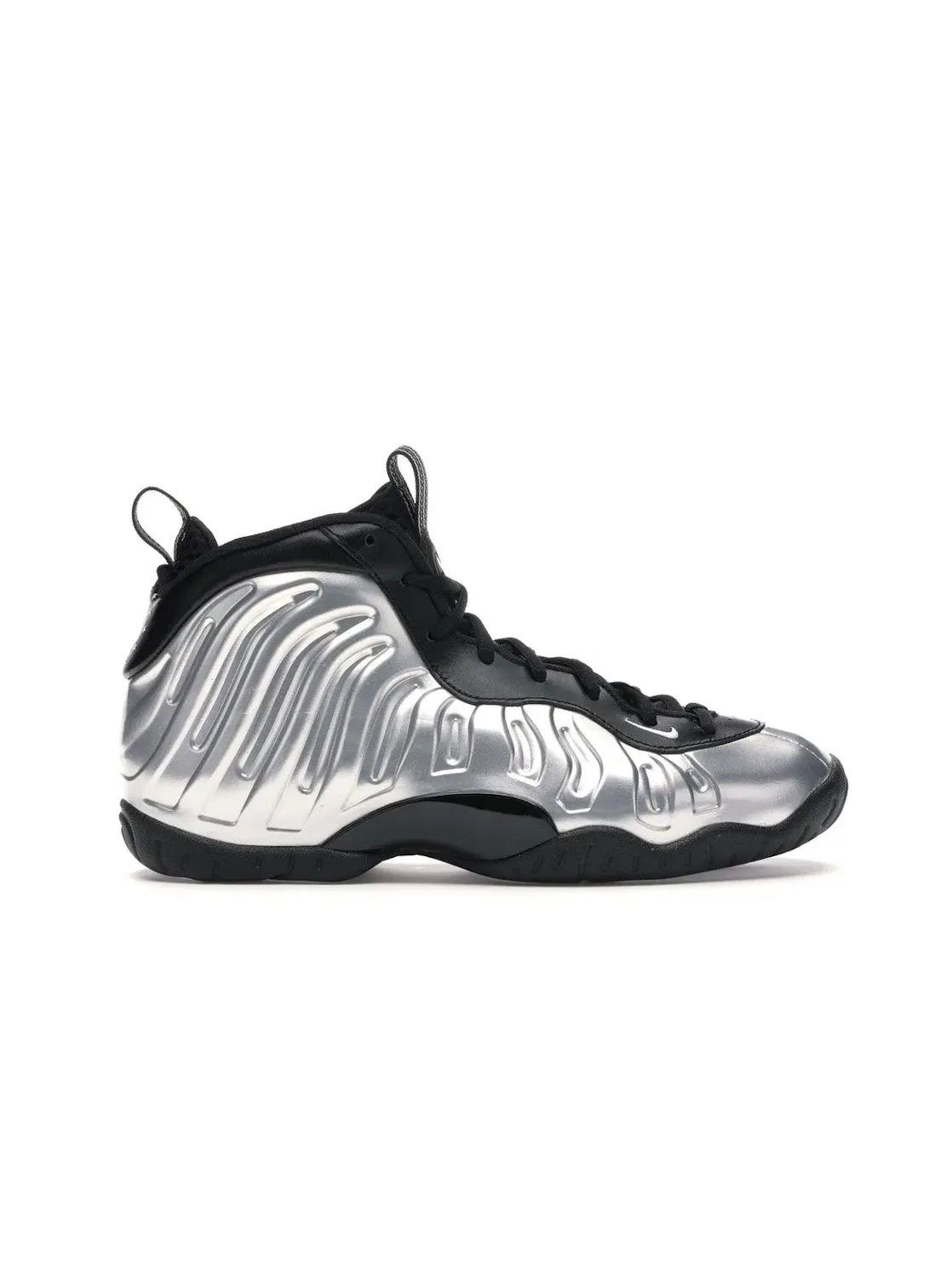 Детские кроссовки с высоким верхом Nike Air Foamposite One — изображение 1 из 4, белый-черный