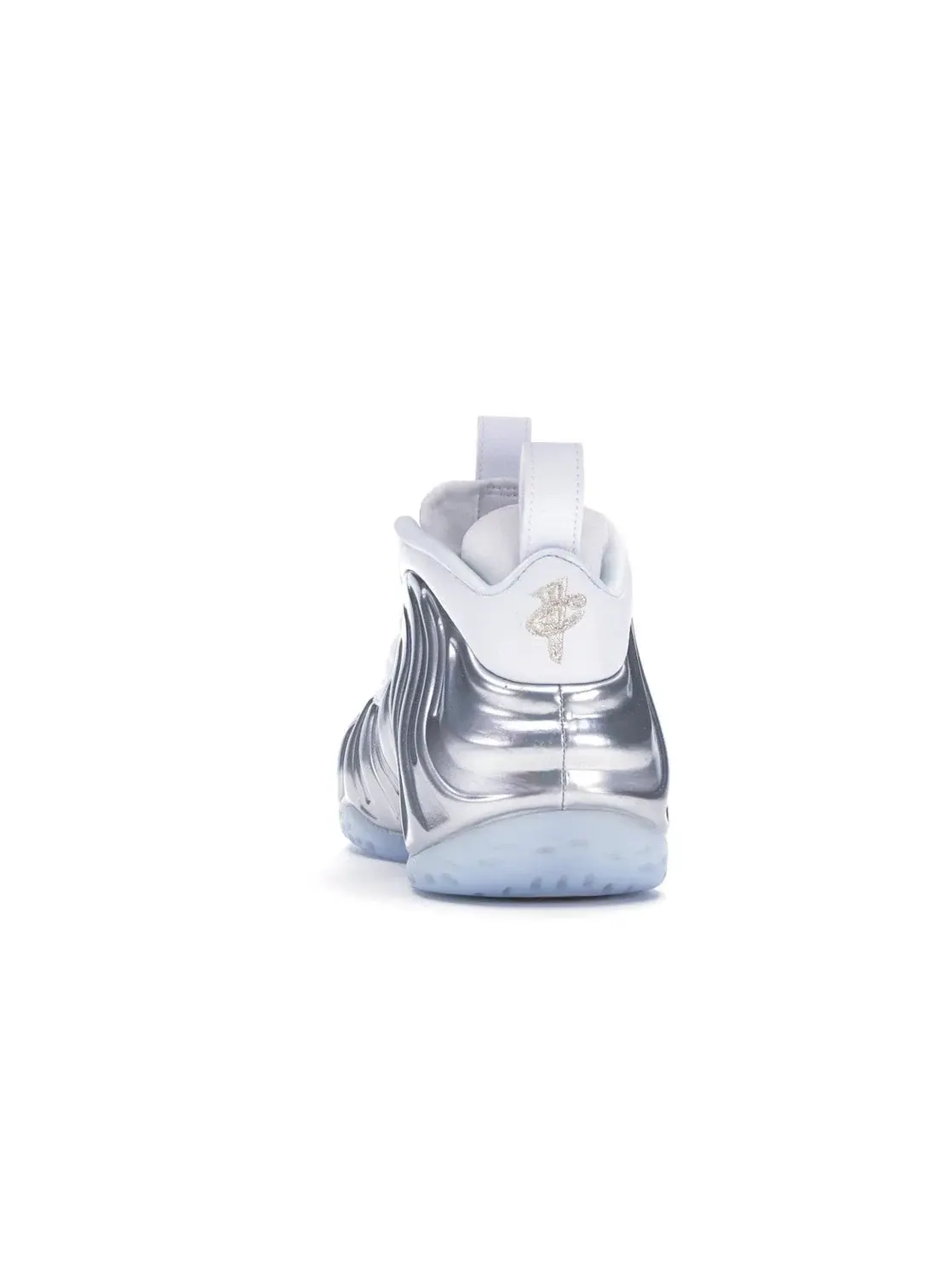 Женские кроссовки с хромированным верхом Nike Air Foamposite One — изображение 4 из 4, белый/-синий