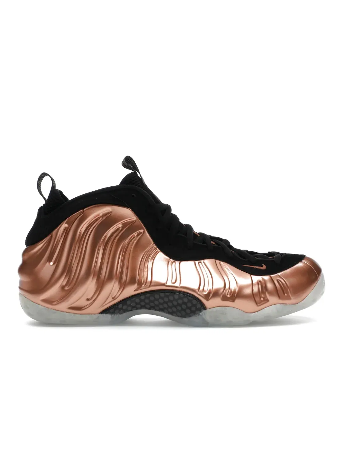Мужские кроссовки с металлическим отливом Nike Air Foamposite One — изображение 1 из 4, черный/металлик/черный