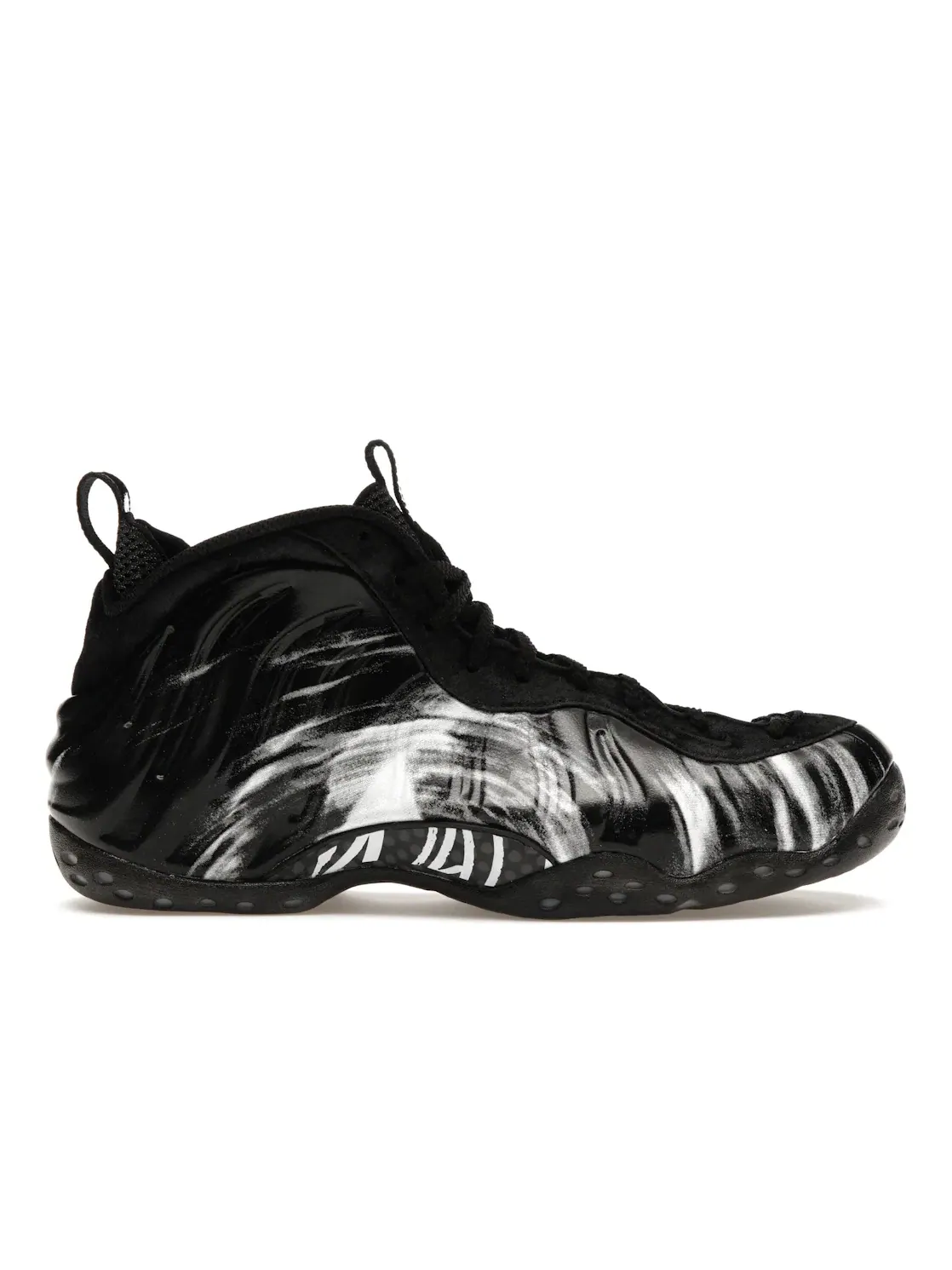 Мужские кроссовки с двухцветным дизайном Nike Air Foamposite One Nike — изображение 1 из 4, черный/белый/черный