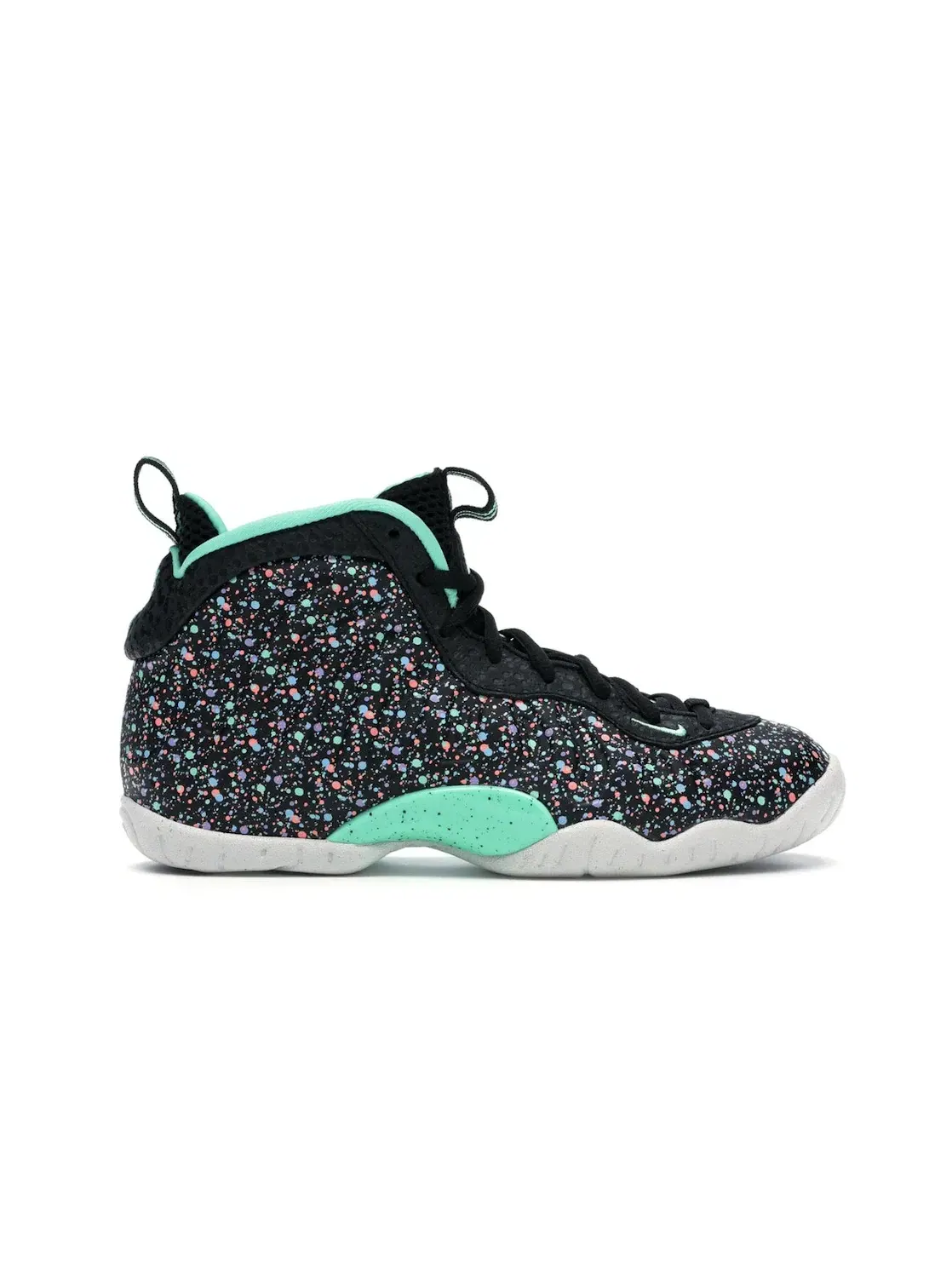 Детские кроссовки Lifestyle Nike Air Foamposite One Easter (2018) (GS) — изображение 1 из 4, черный/зеленый
