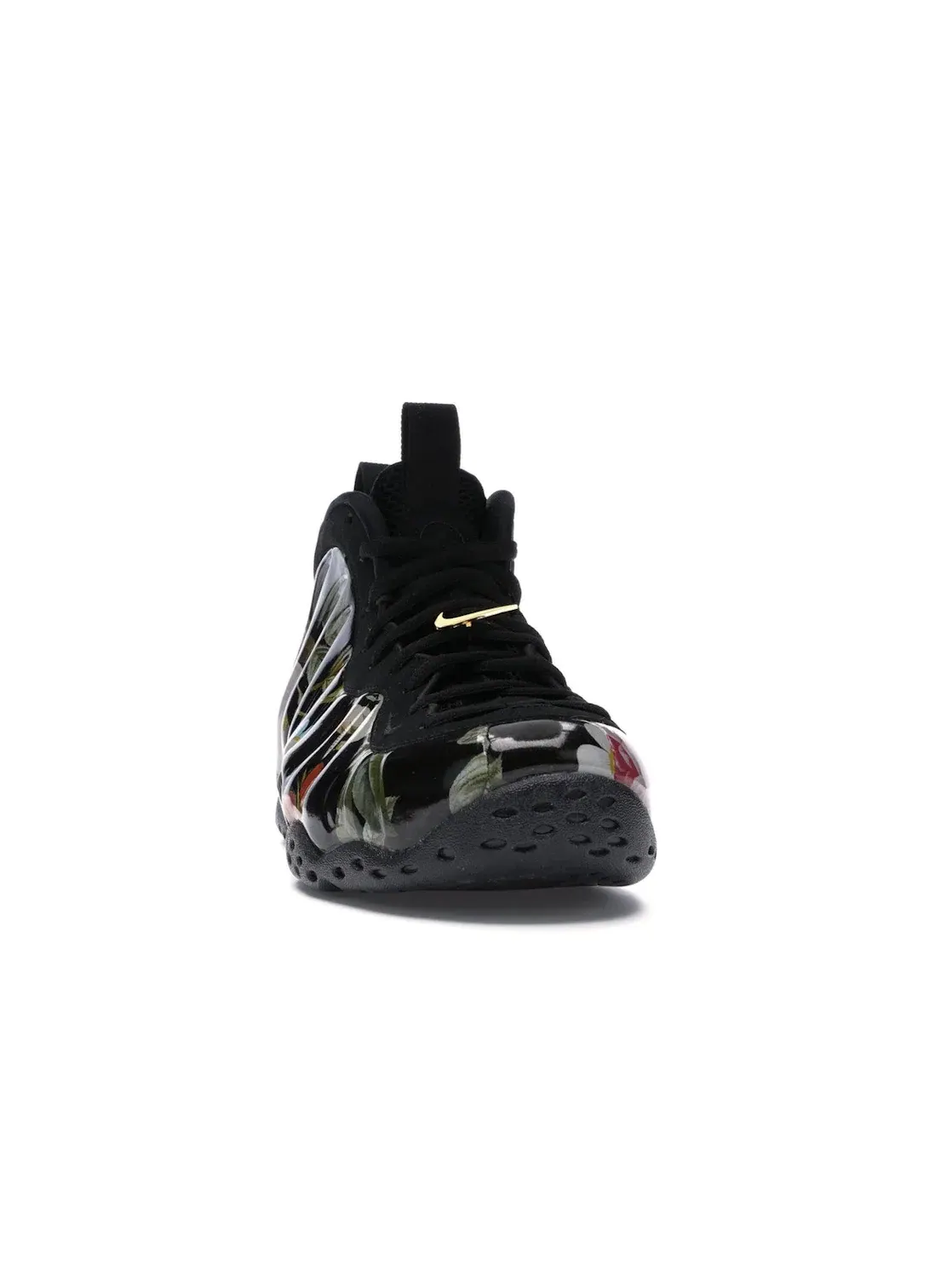 Мужские кроссовки Lifestyle с цветочным принтом Nike Air Foamposite One — изображение 2 из 4, черный/черный-белый