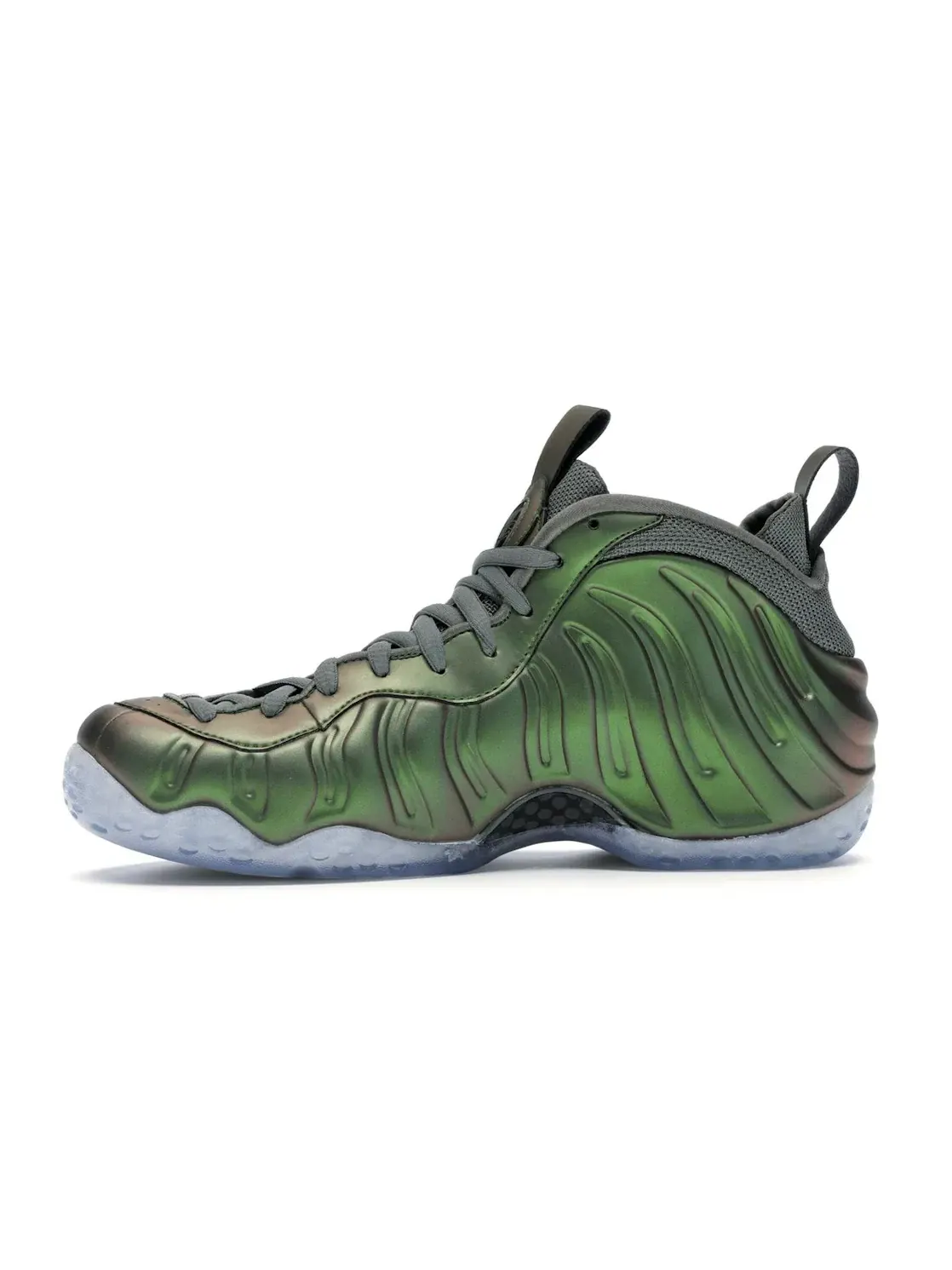 Женские кроссовки с иридисцентными вставками Nike Air Foamposite One — изображение 3 из 4, темный/темный-черный