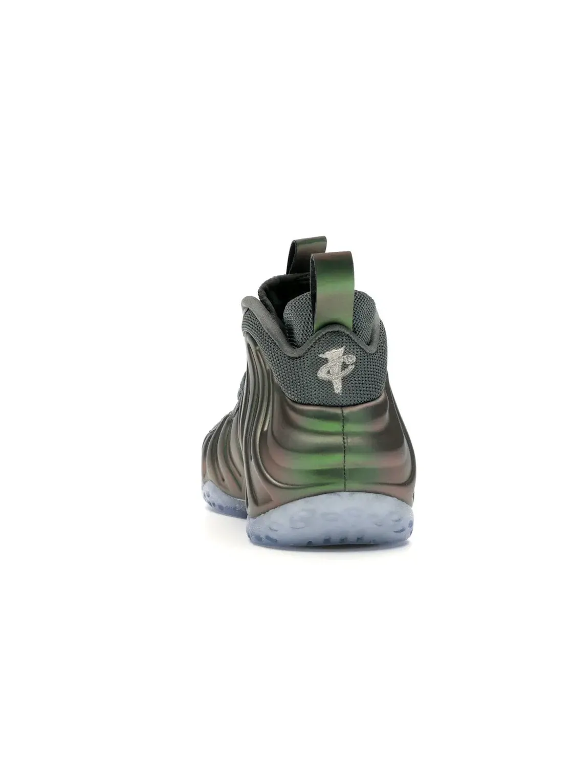 Женские кроссовки с иридисцентными вставками Nike Air Foamposite One — изображение 4 из 4, темный/темный-черный