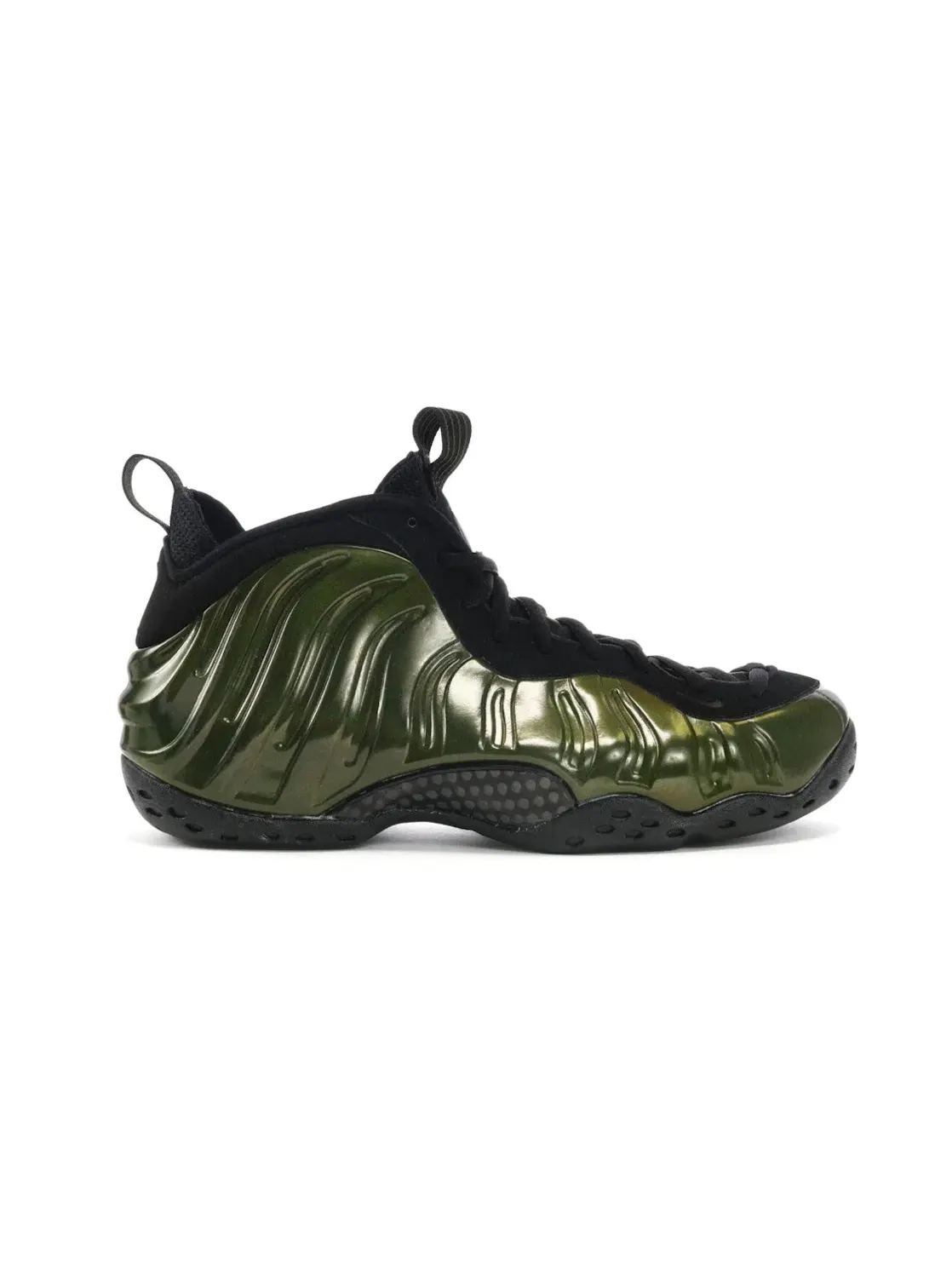 Мужские кроссовки с иридиевым верхом Nike Air Foamposite One — изображение 1 из 4, зеленый/черный-черный