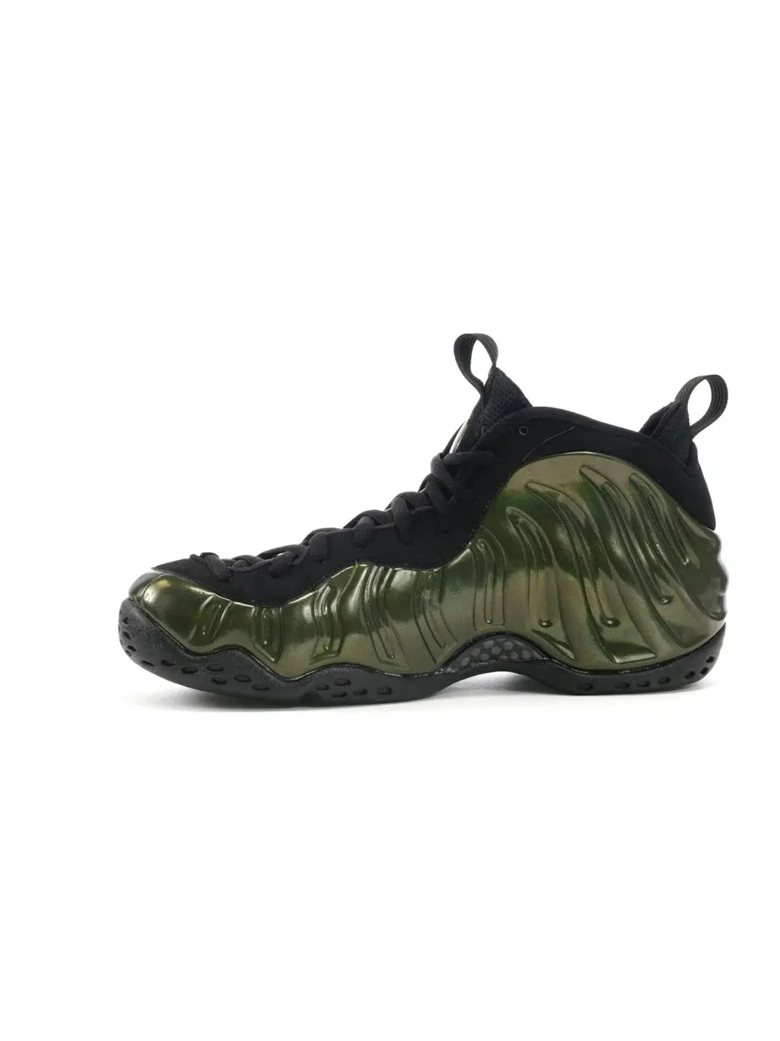 Мужские кроссовки с иридиевым верхом Nike Air Foamposite One — изображение 3 из 4, зеленый/черный-черный