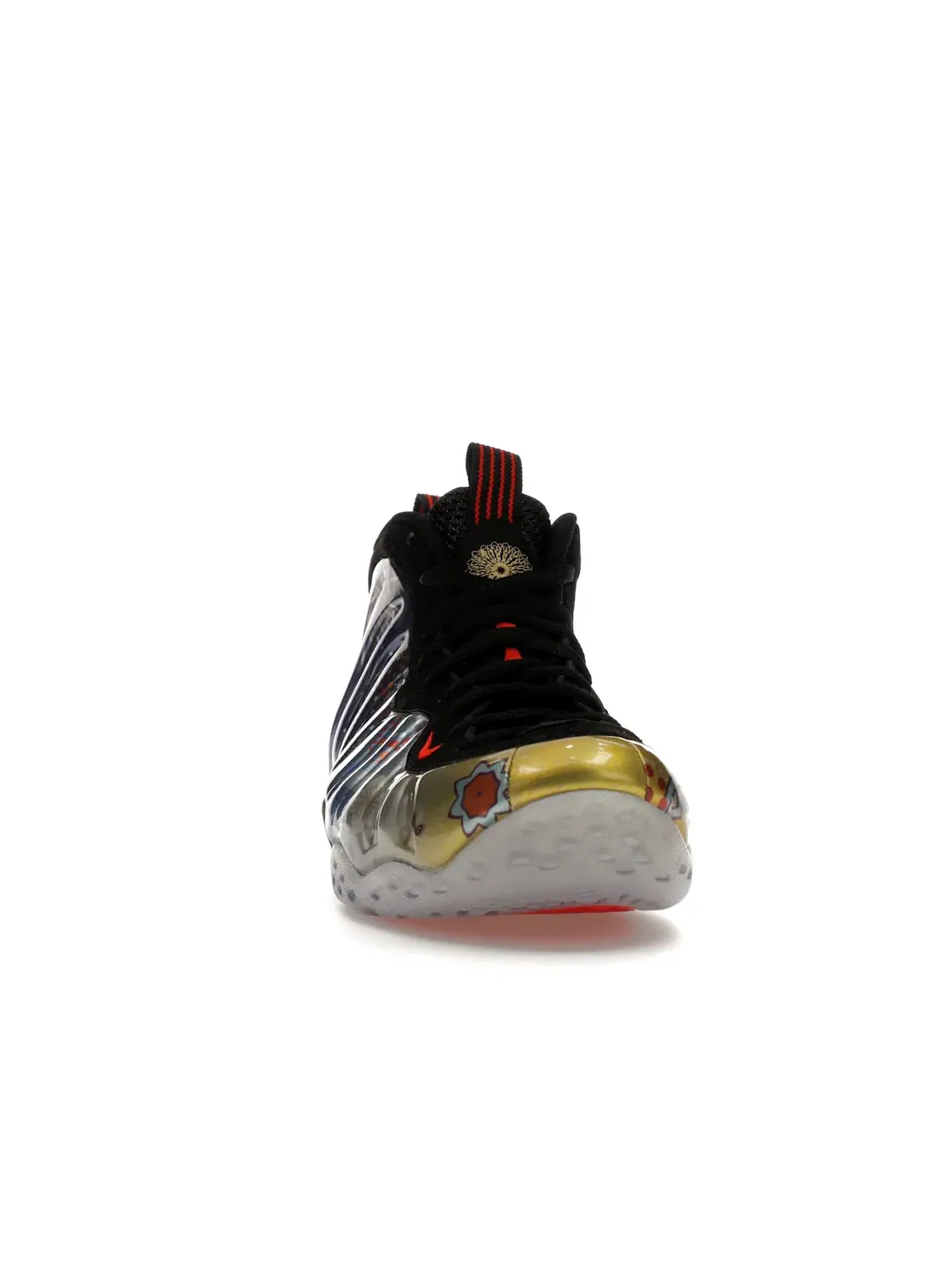 Мужские кроссовки с принтом Nike Air Foamposite One Nike — изображение 2 из 4, черный/красный-черный