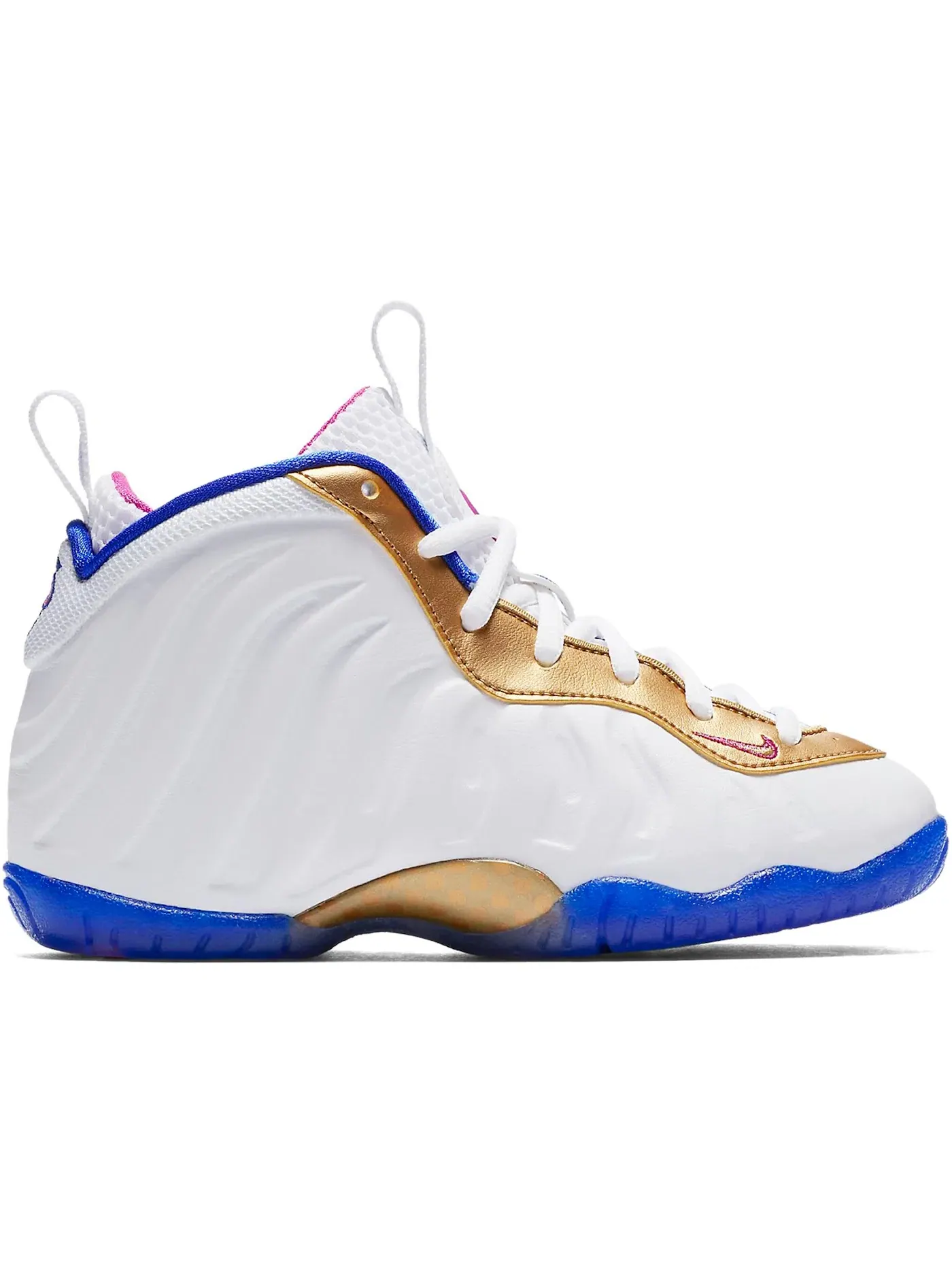 Детские кроссовки Lifestyle Nike Air Foamposite One — изображение 1 из 1, белый/-синий