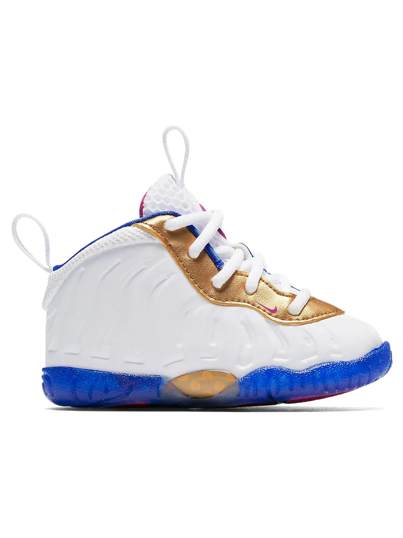 Детские кроссовки Lifestyle Nike Air Foamposite One Nike — изображение 1 из 1, белый/-синий