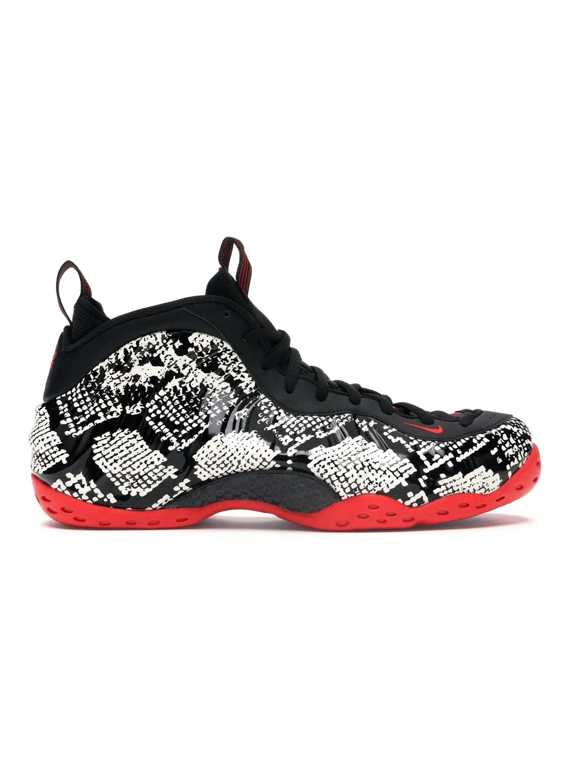 Мужские кроссовки Lifestyle с принтом Nike Air Foamposite One — изображение 1 из 4, красный-черный