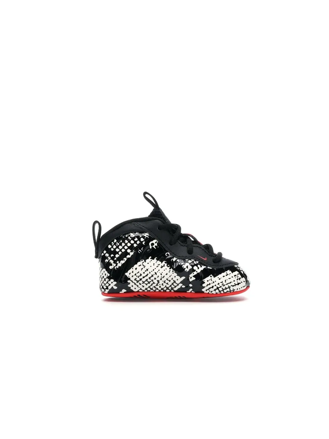 Детские кроссовки Lifestyle с принтом Nike Air Foamposite One Nike — изображение 1 из 4, красный-черный