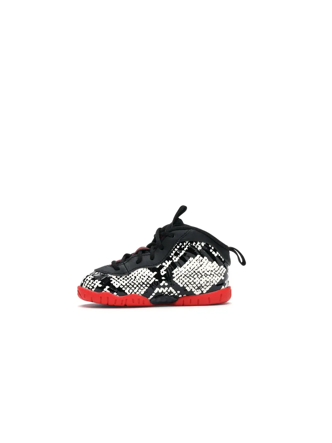 Детские кроссовки Lifestyle Nike Air Foamposite One — изображение 3 из 4, красный-черный